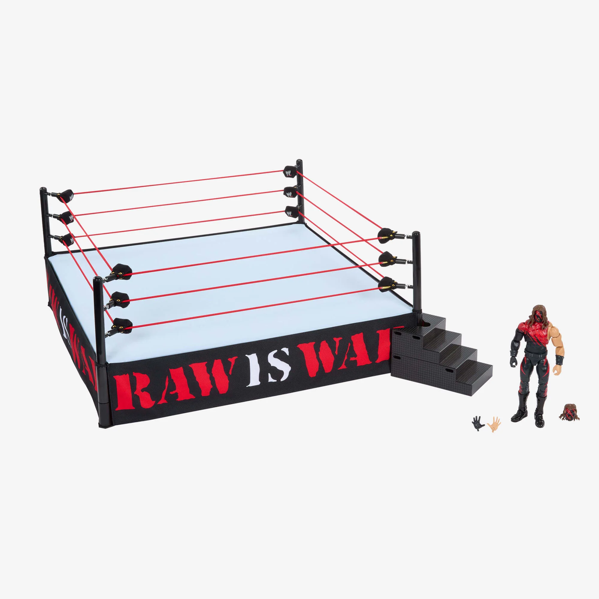 Mattel Creations WWE Ultimate Edition Attitude Era Ring and Kane Figure