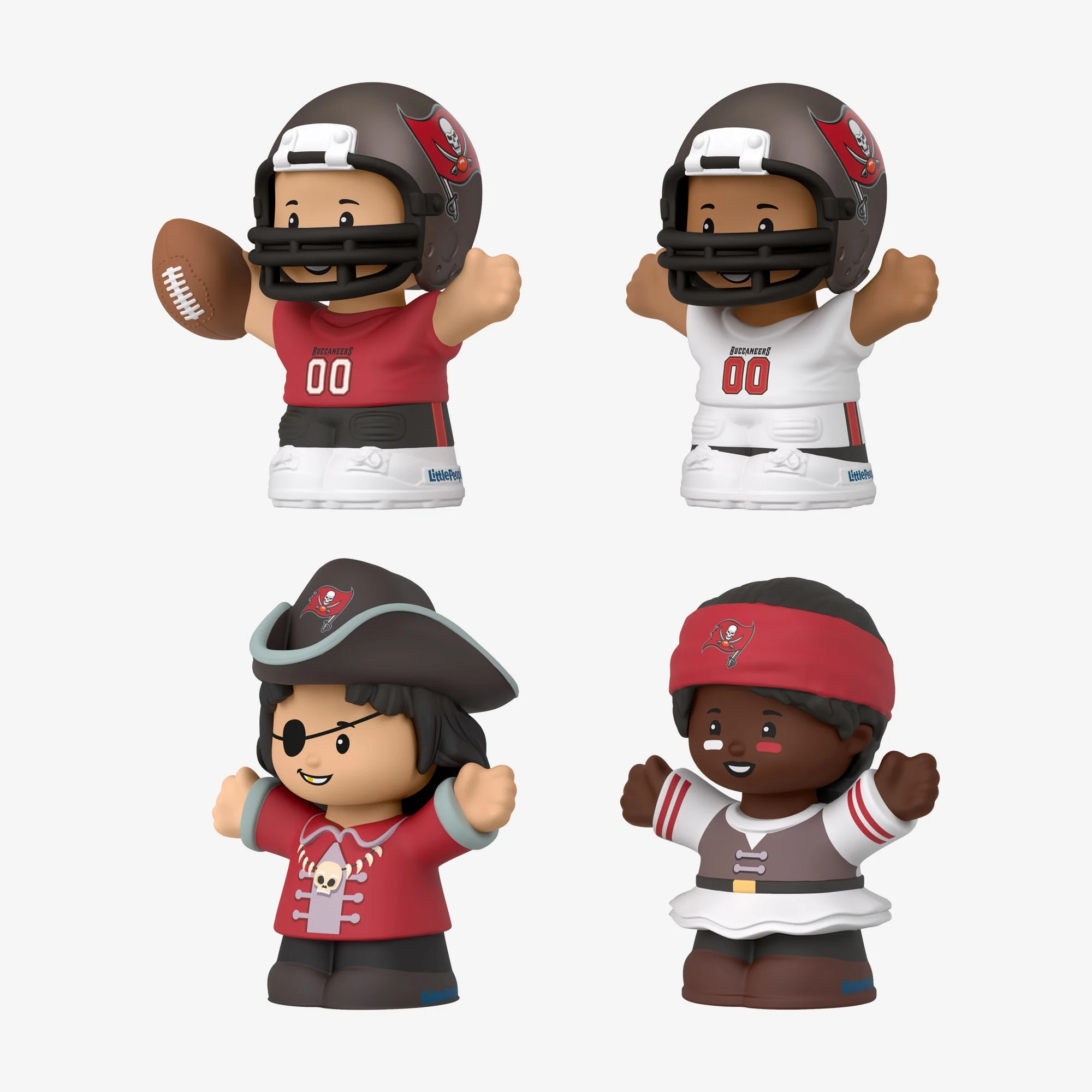 Mattel Creations Little People Collector x NFL Tampa Bay Buccaneers Set