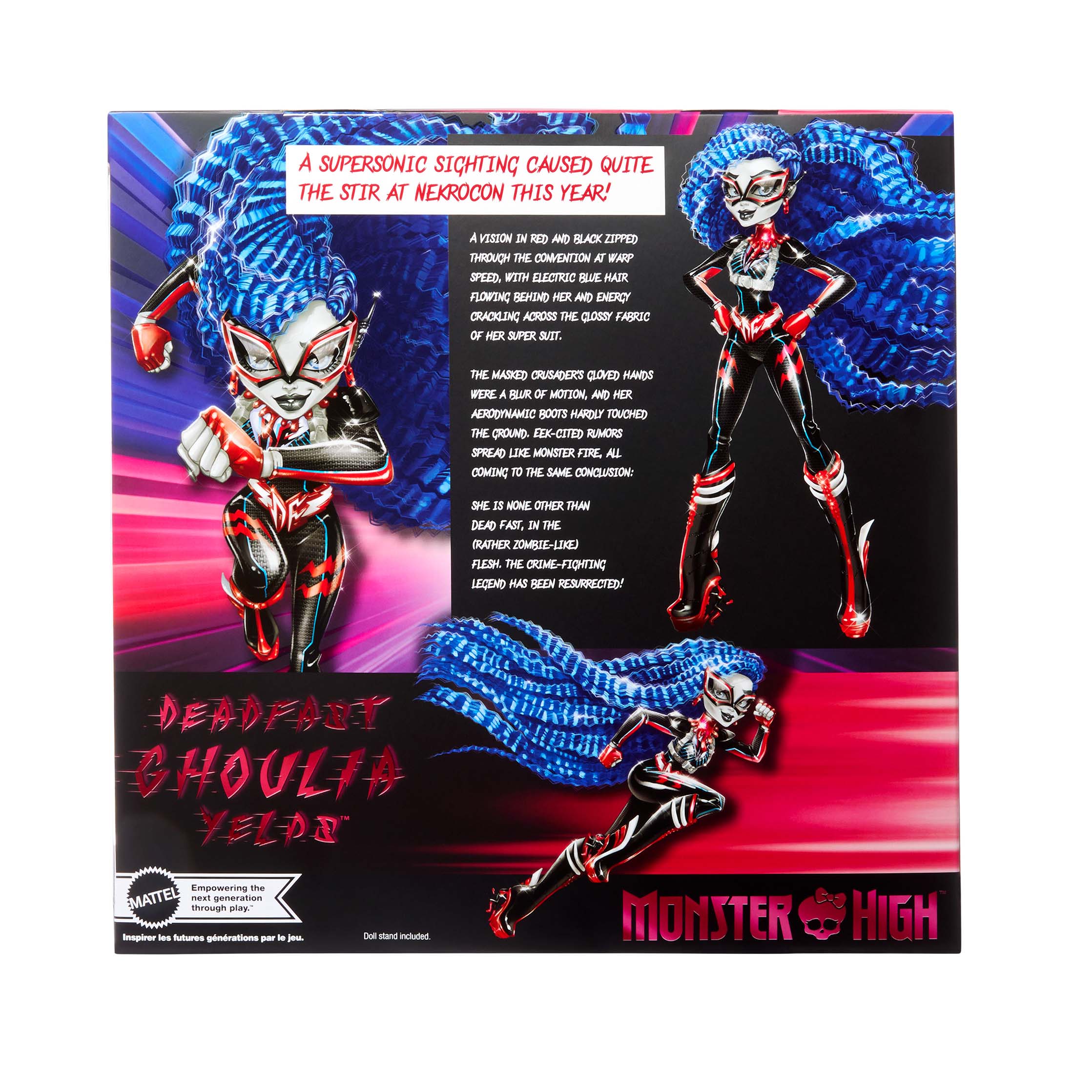 Mattel Creations Monster High Deadfast Ghoulia Yelps Doll