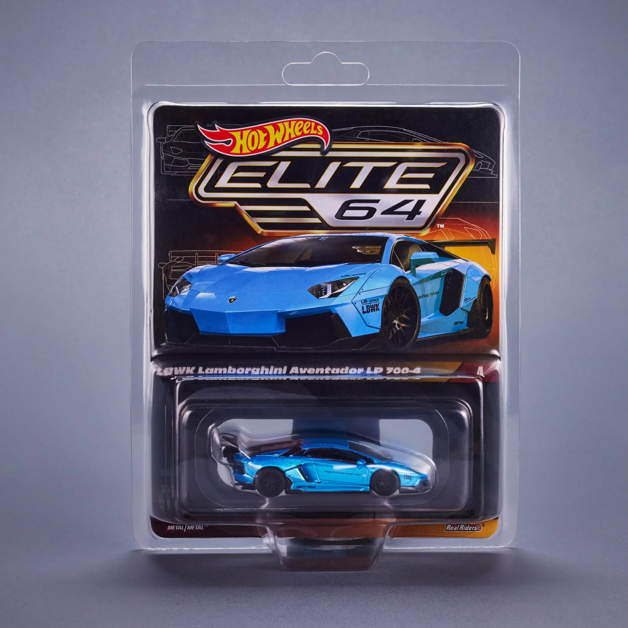 Mattel Creations Elite 64 Series LBWK Lamborghini Aventador LP 700-4