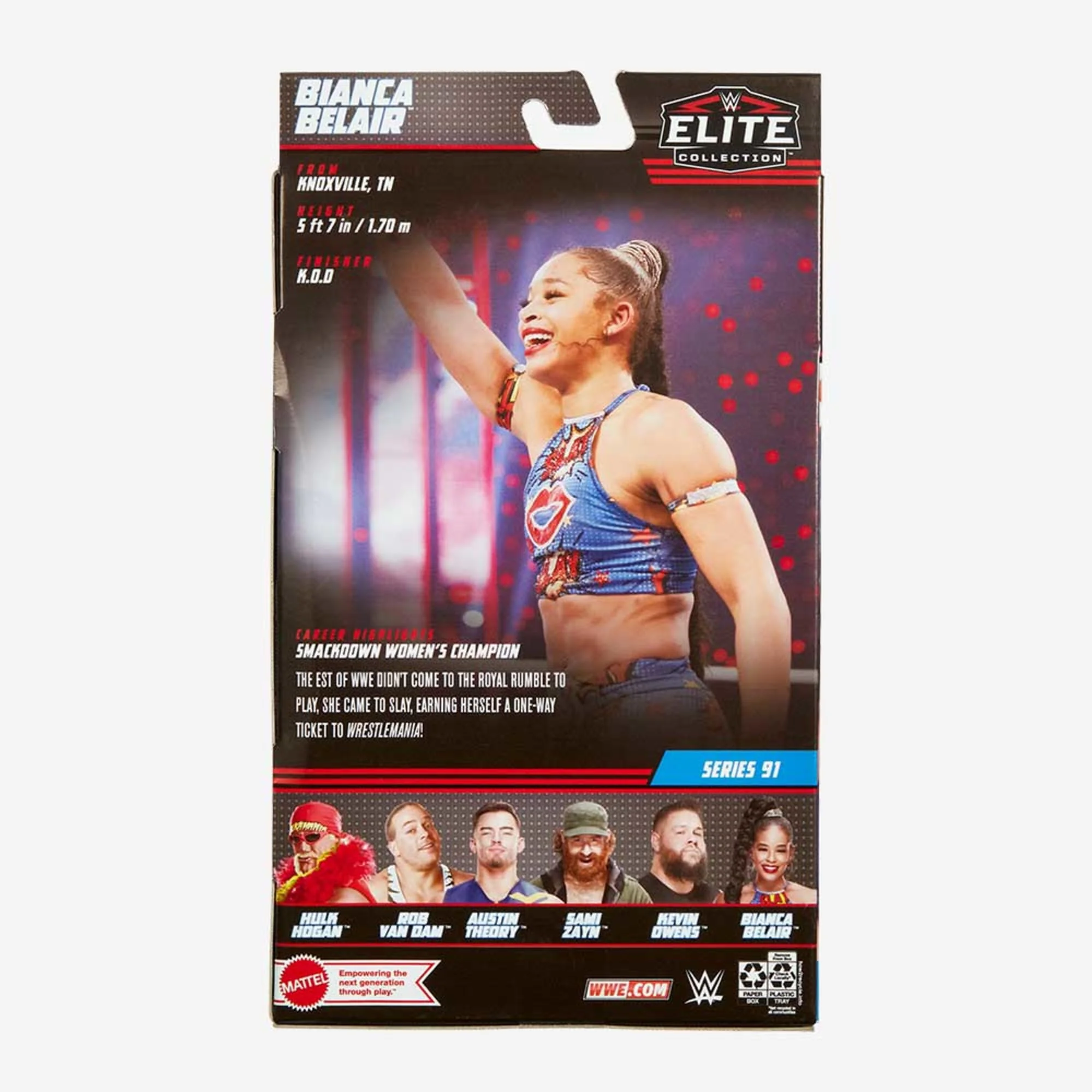 Mattel Creations WWE Bianca Belair Elite Collection Action Figure