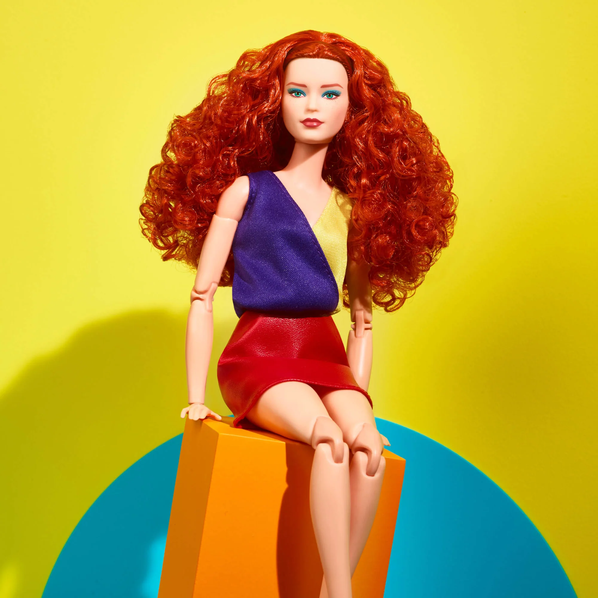 Mattel Creations Barbie Looks Doll (Original, Curly Red Hair)