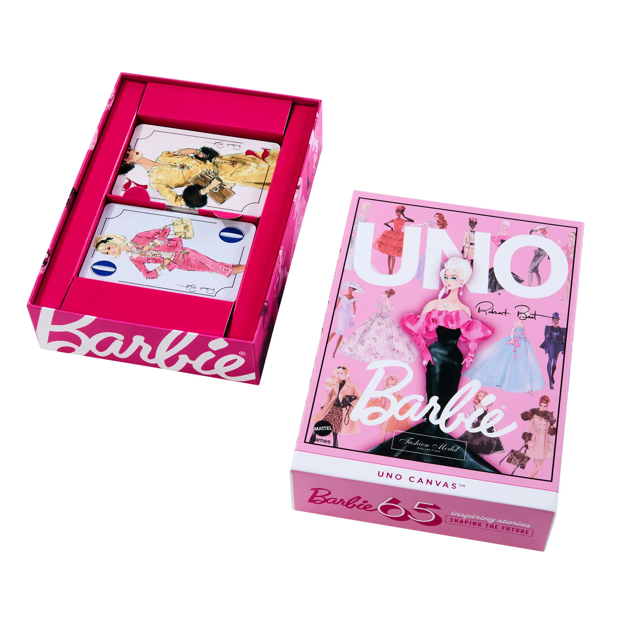 Mattel Creations UNO Canvas Barbie Fashion Model Collection Deck