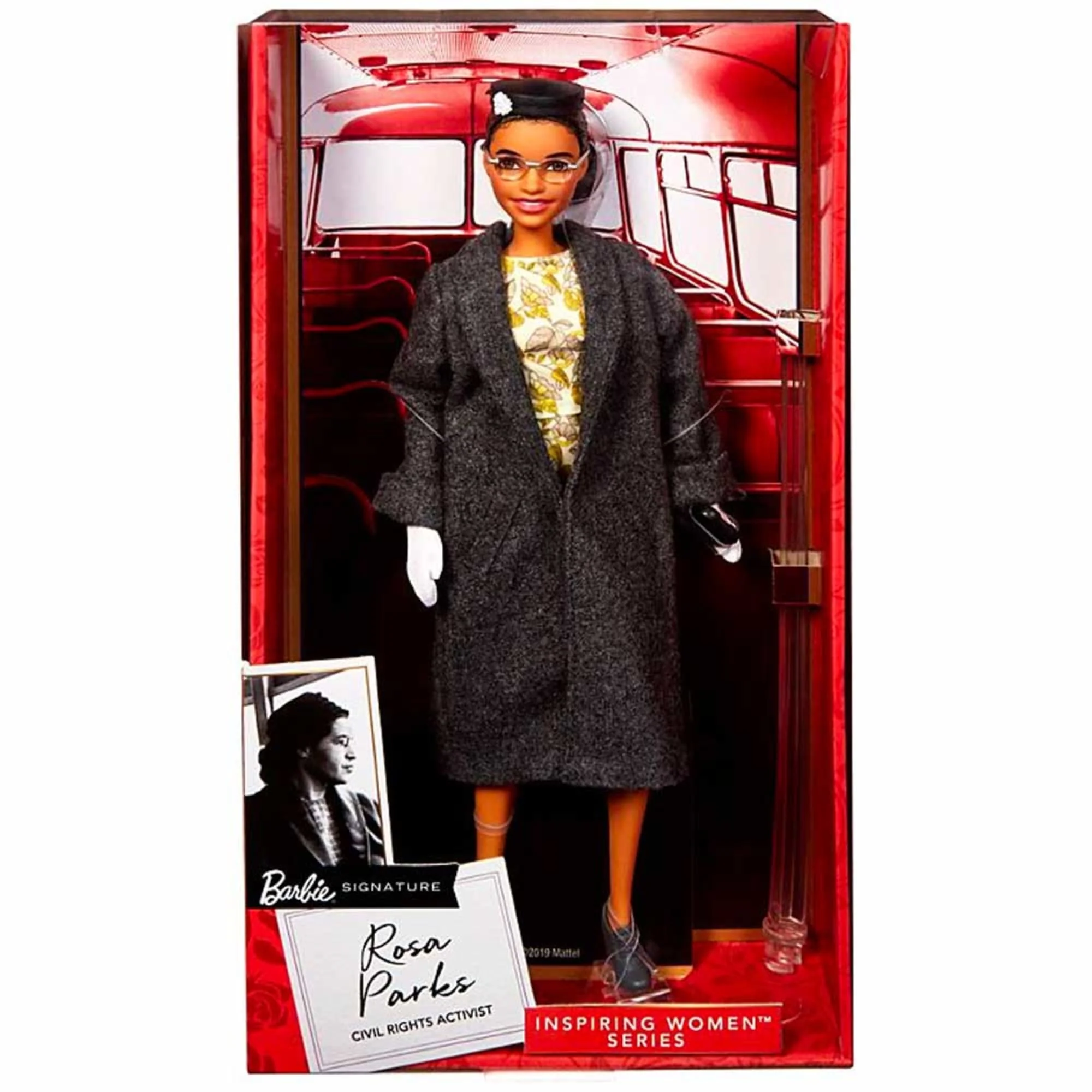 Mattel Creations Rosa Parks Barbie Inspiring Women Doll