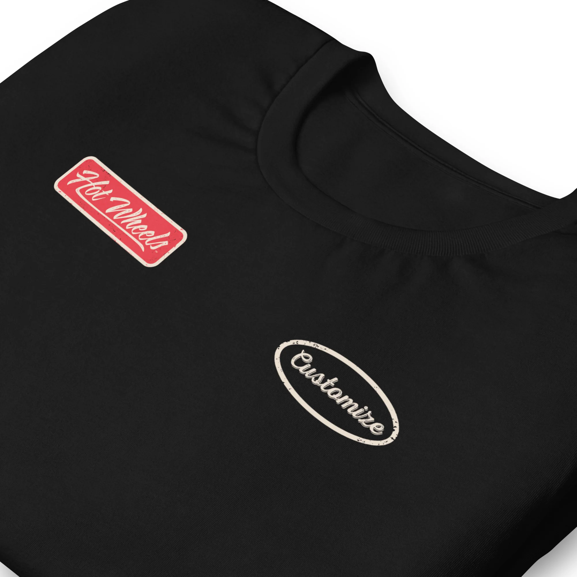 Mattel Creations Hot Wheels Customizable Legends Mechanic Black T-Shirt