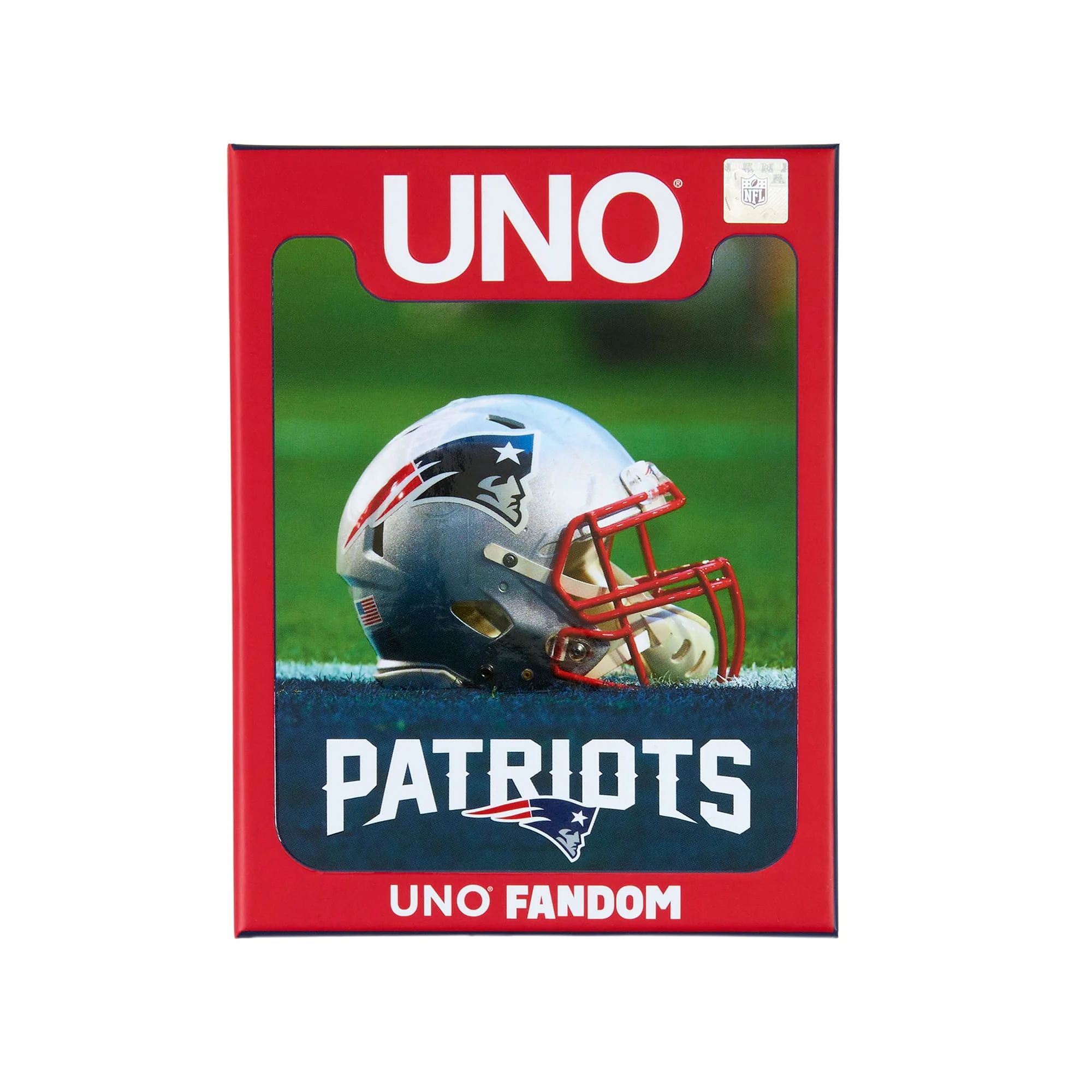 Mattel Creations UNO Fandom NFL New England Patriots Game Deck