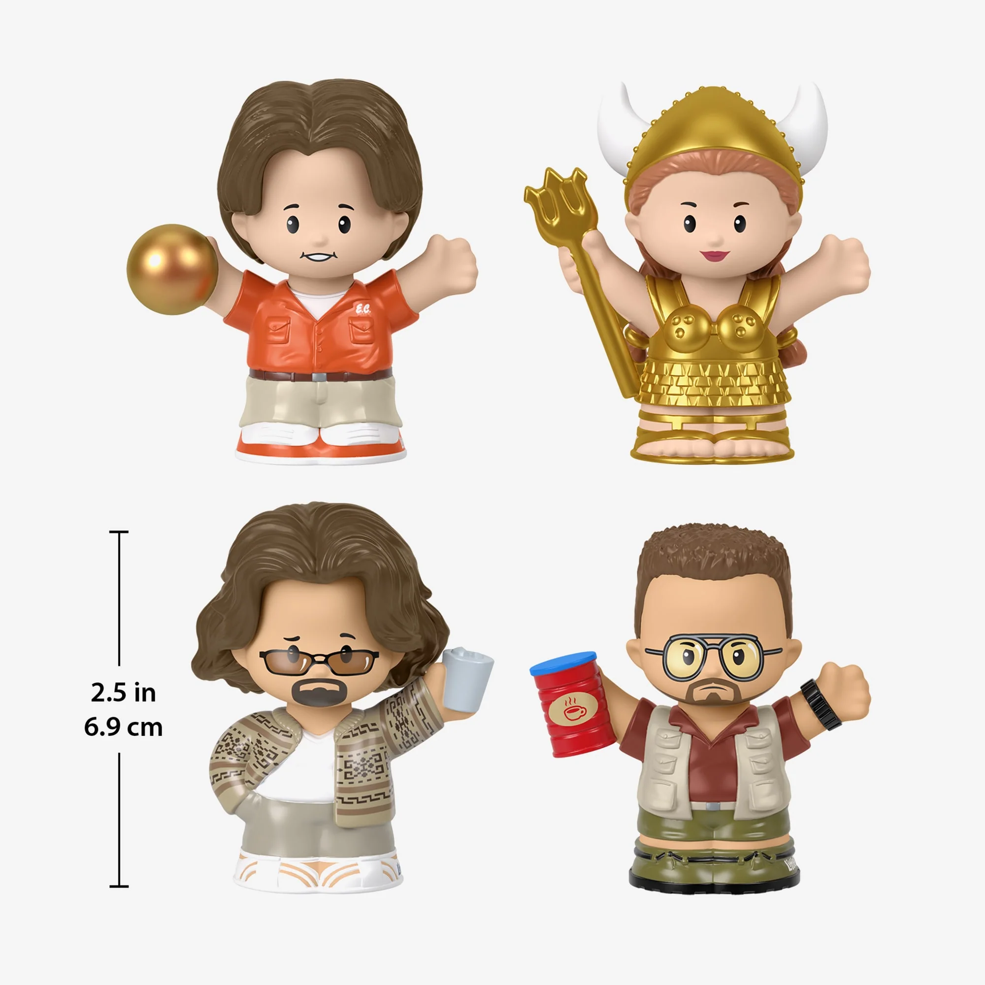 Mattel Creations Little People Collector The Big Lebowski Special Edition Set