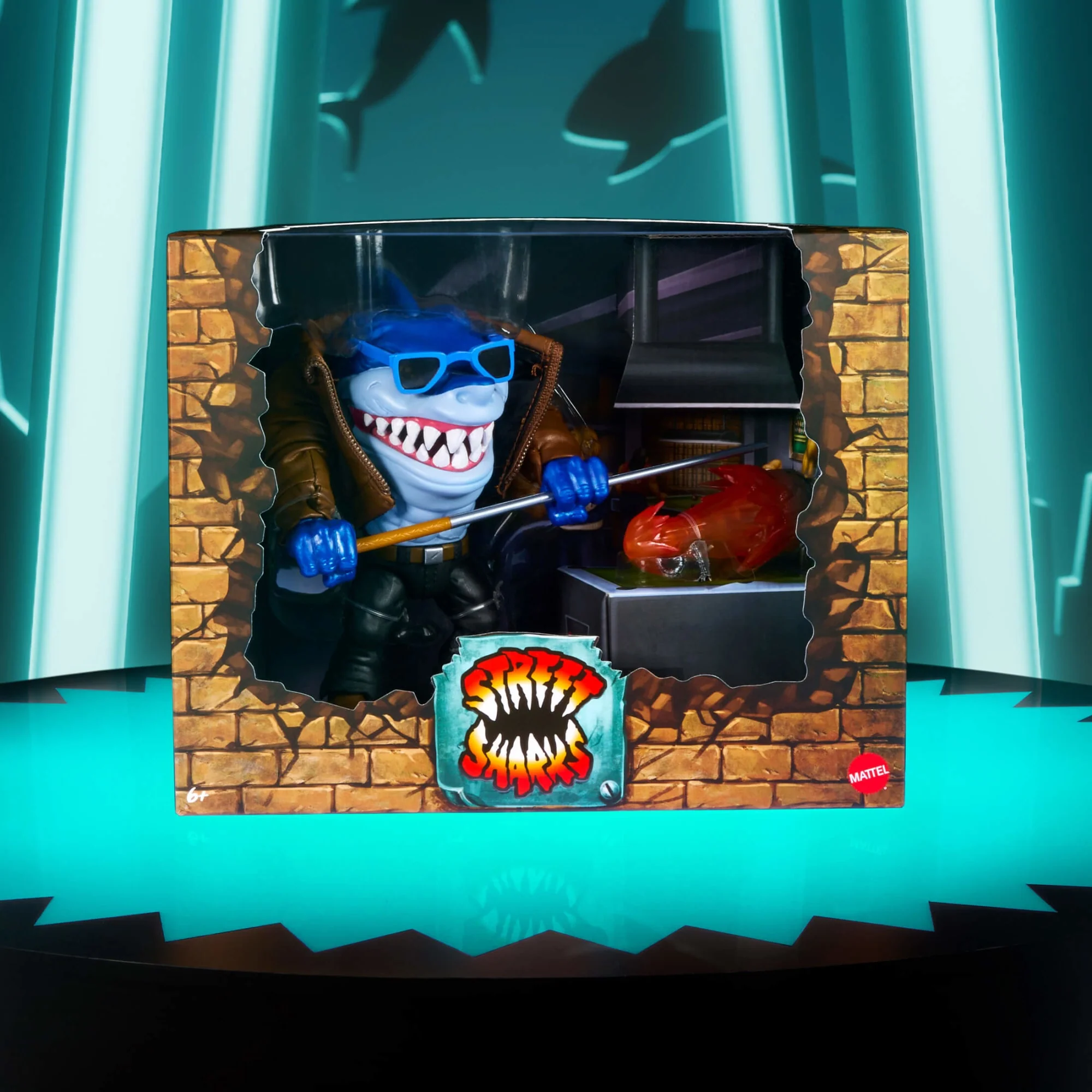 Mattel Creations Street Sharks Ripster “A Shark Among Us
