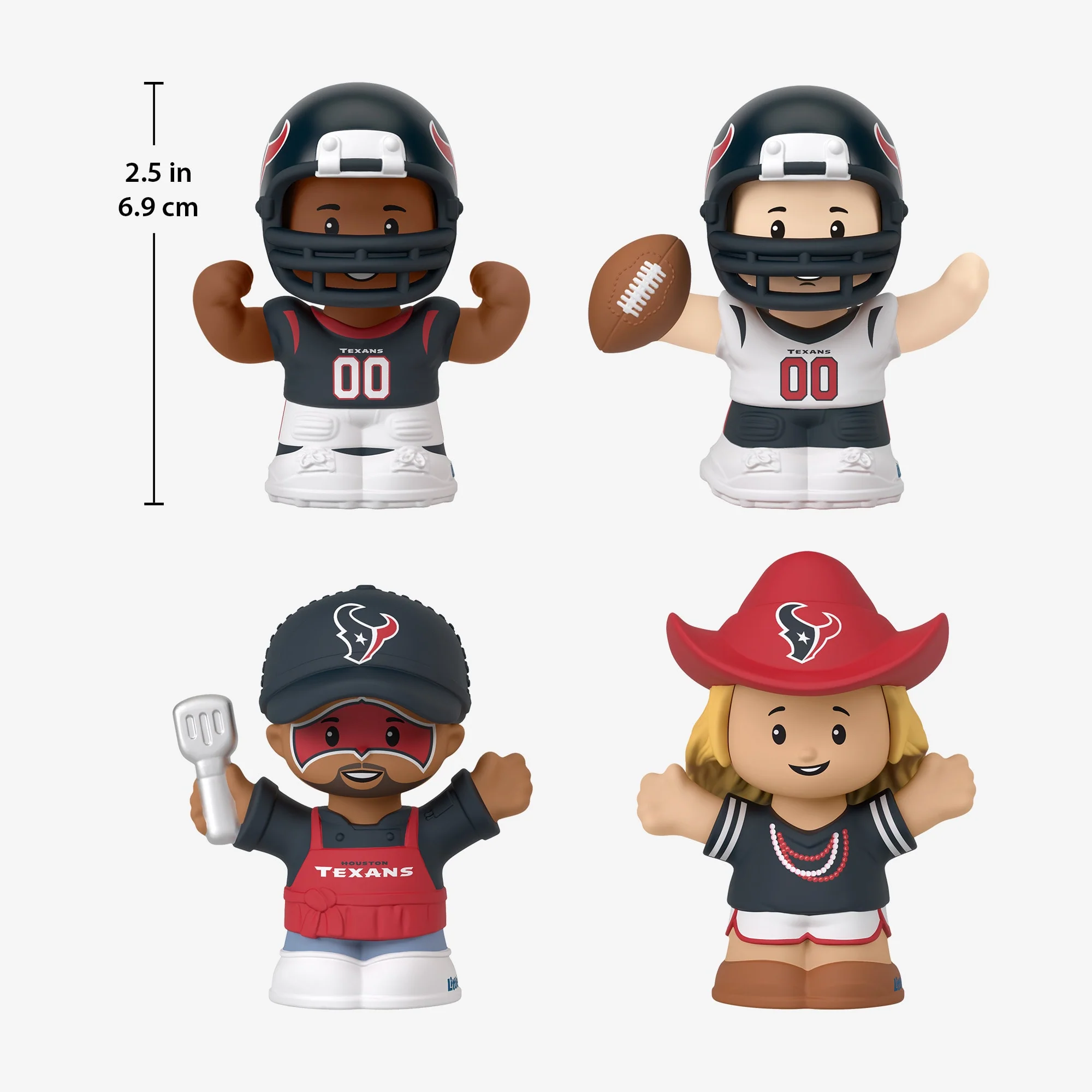 Mattel Creations Little People Collector x NFL Houston Texans Set