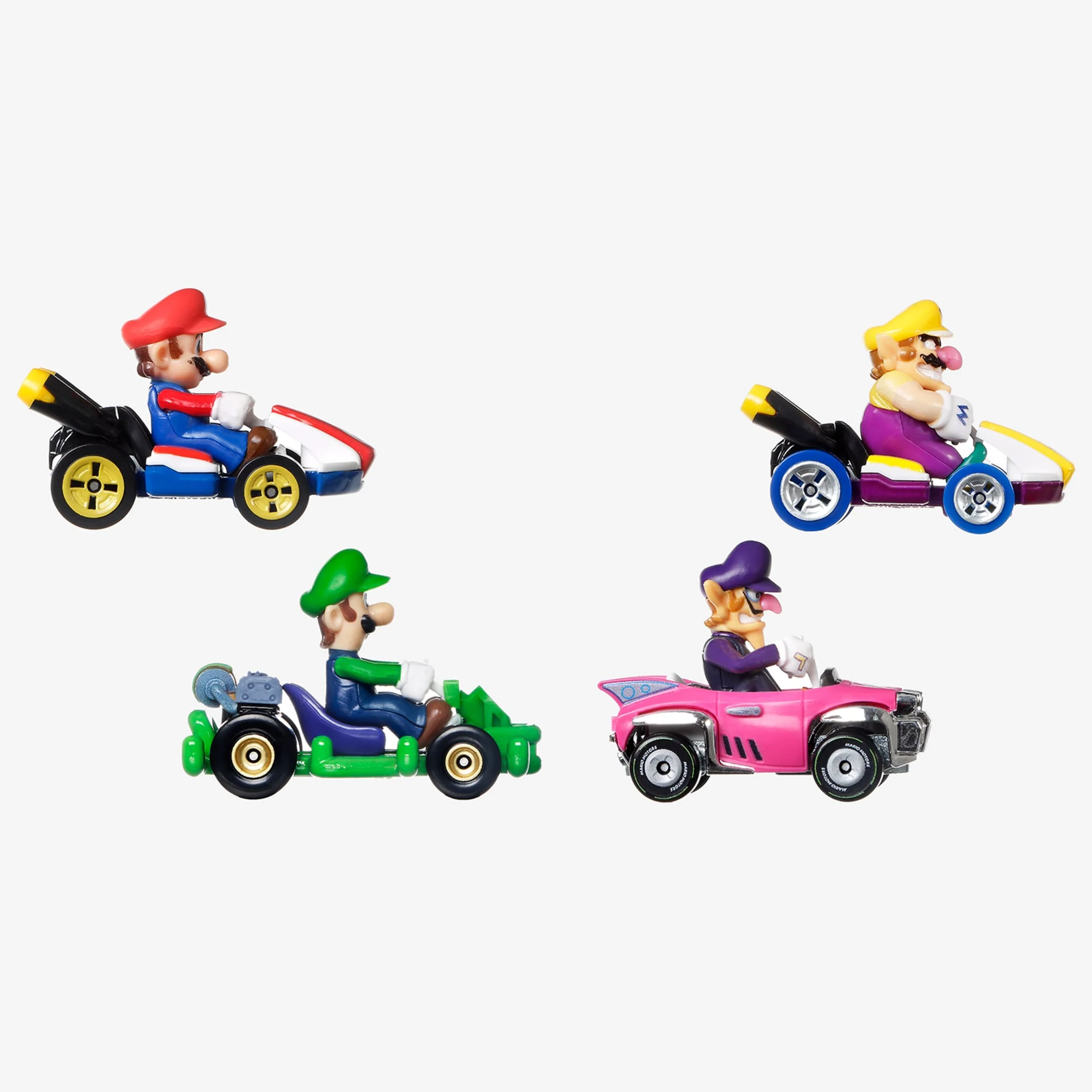 Mattel Creations Hot Wheels Mario Kart Vehicles 4-Pack