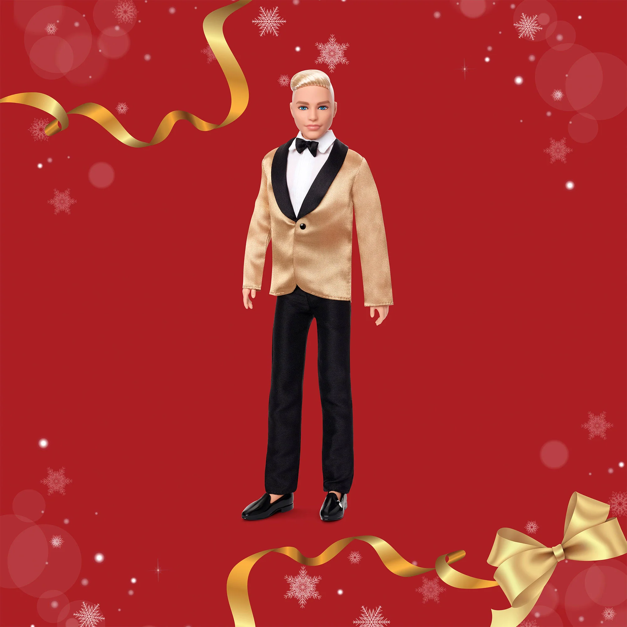 Mattel Creations 2025 Holiday Ken Doll 4