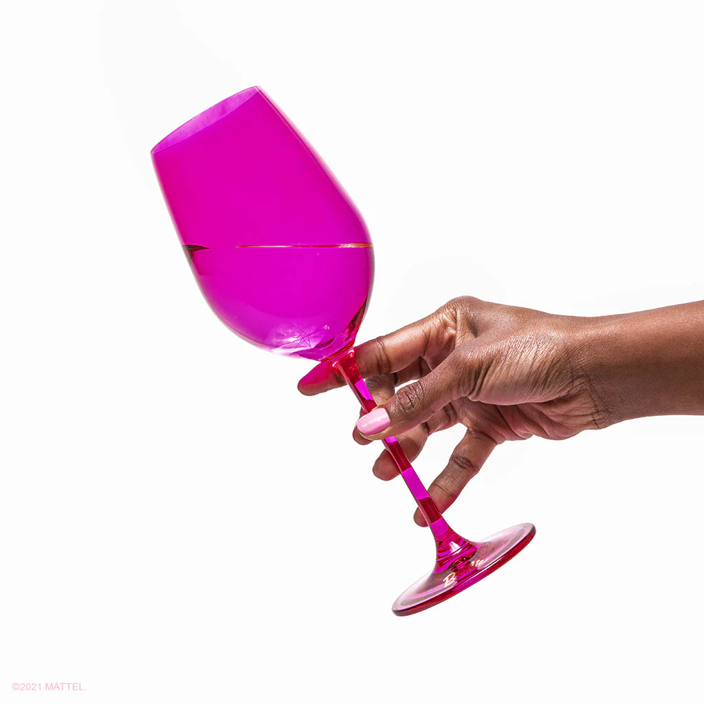 Mattel Creations Barbie™ X Dragon Glassware® Wine Glasses