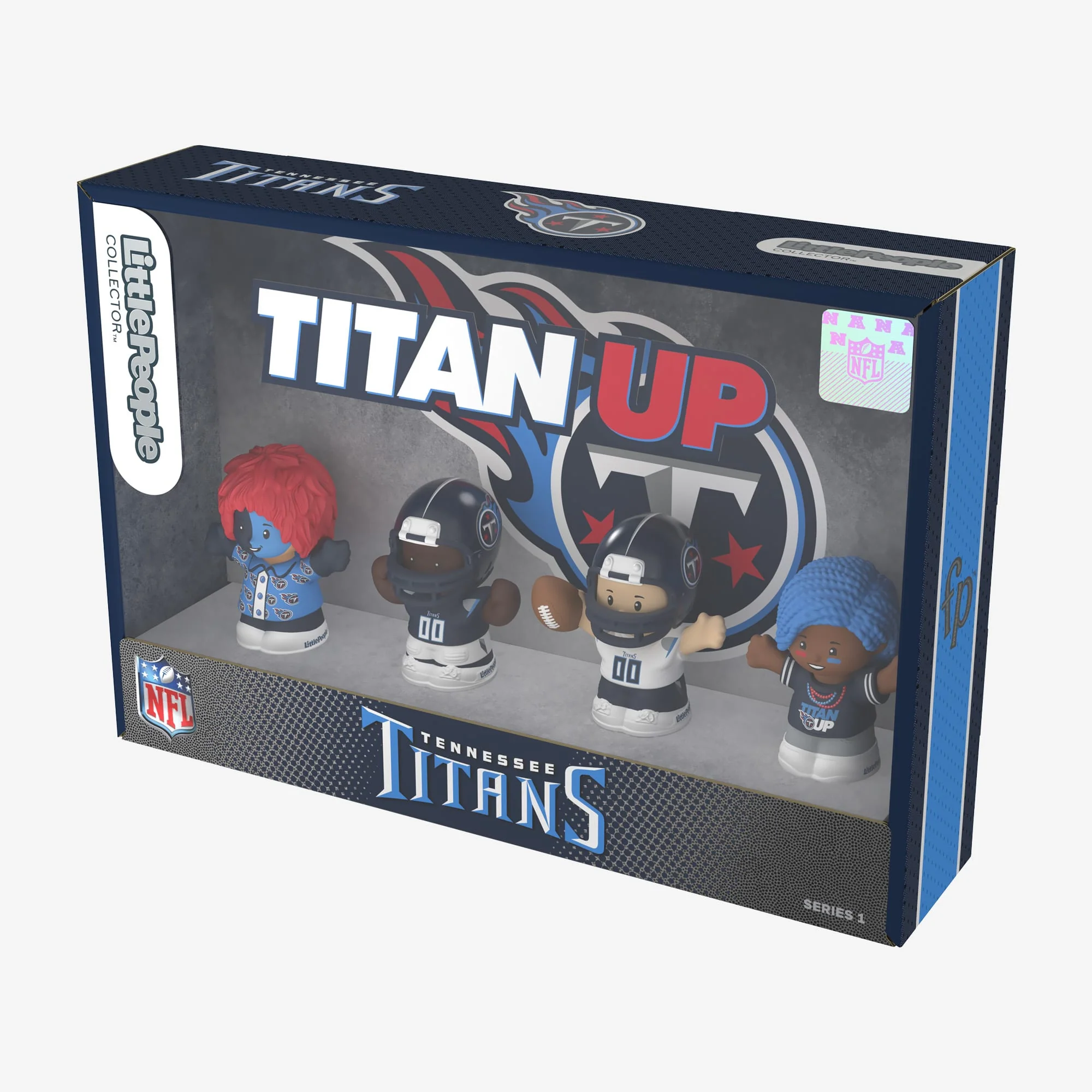 Mattel Creations Little People Collector x NFL Tennessee Titans Set