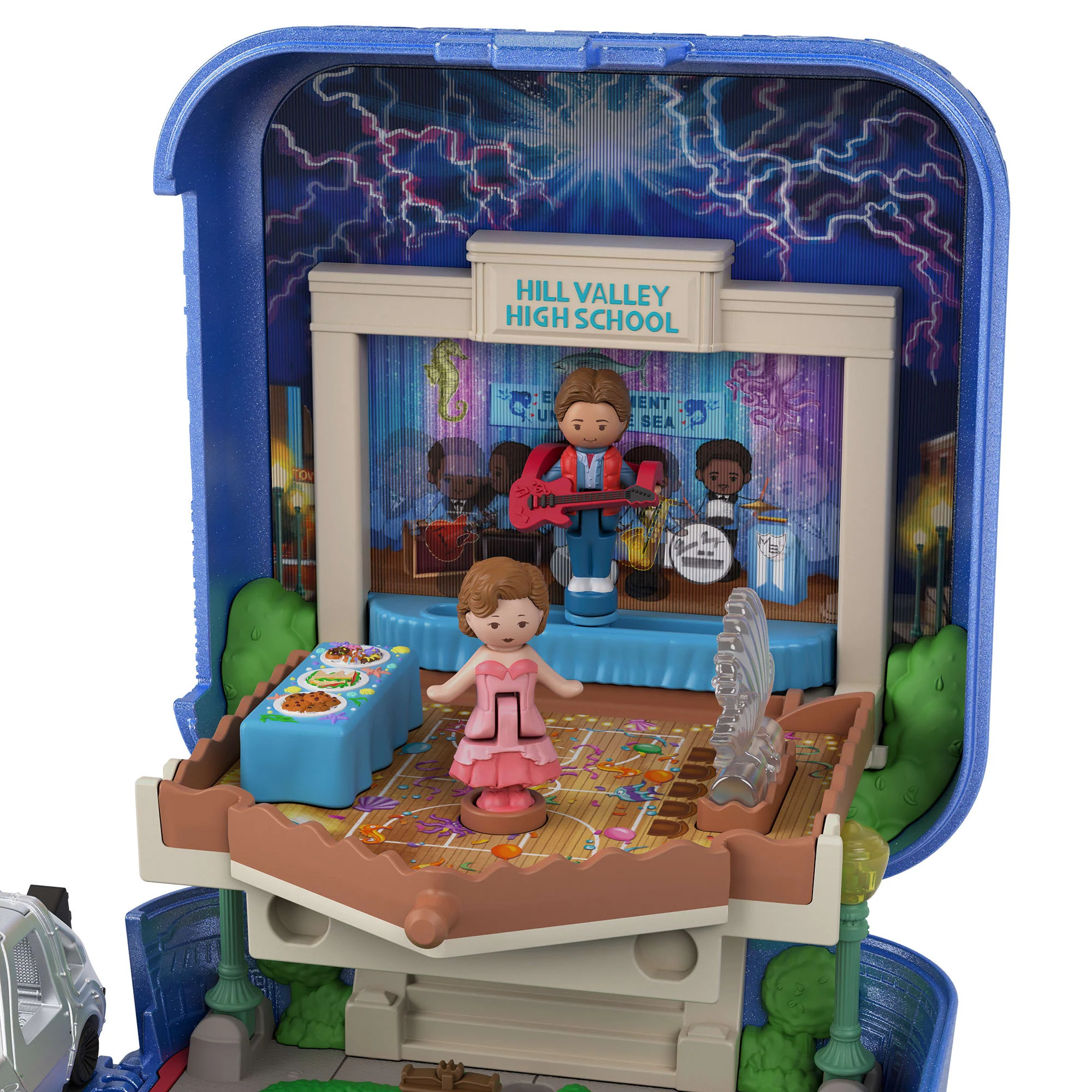 Mattel Creations Polly Pocket Back to the Future Compact