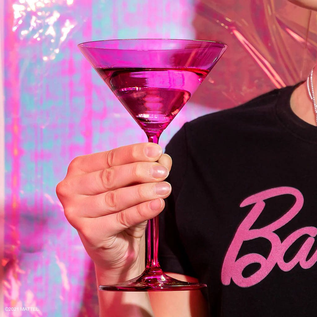 Mattel Creations Barbie™ X Dragon Glassware® Martini Glasses