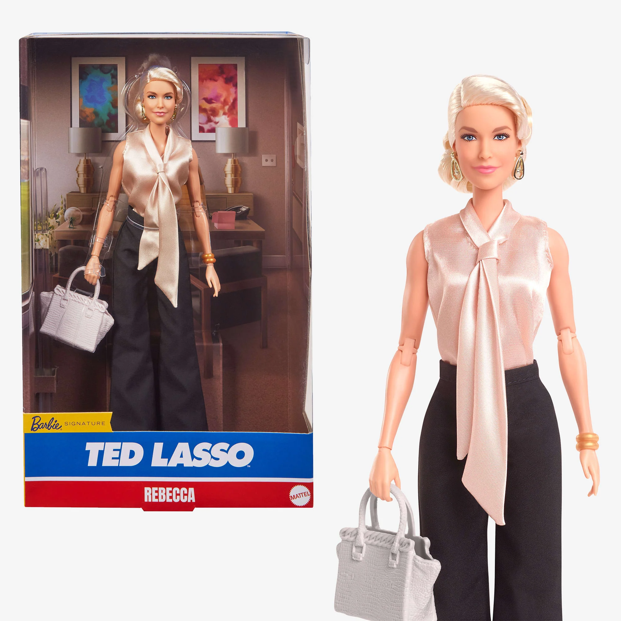 Mattel Creations Barbie Signature Ted Lasso Rebecca Welton Doll