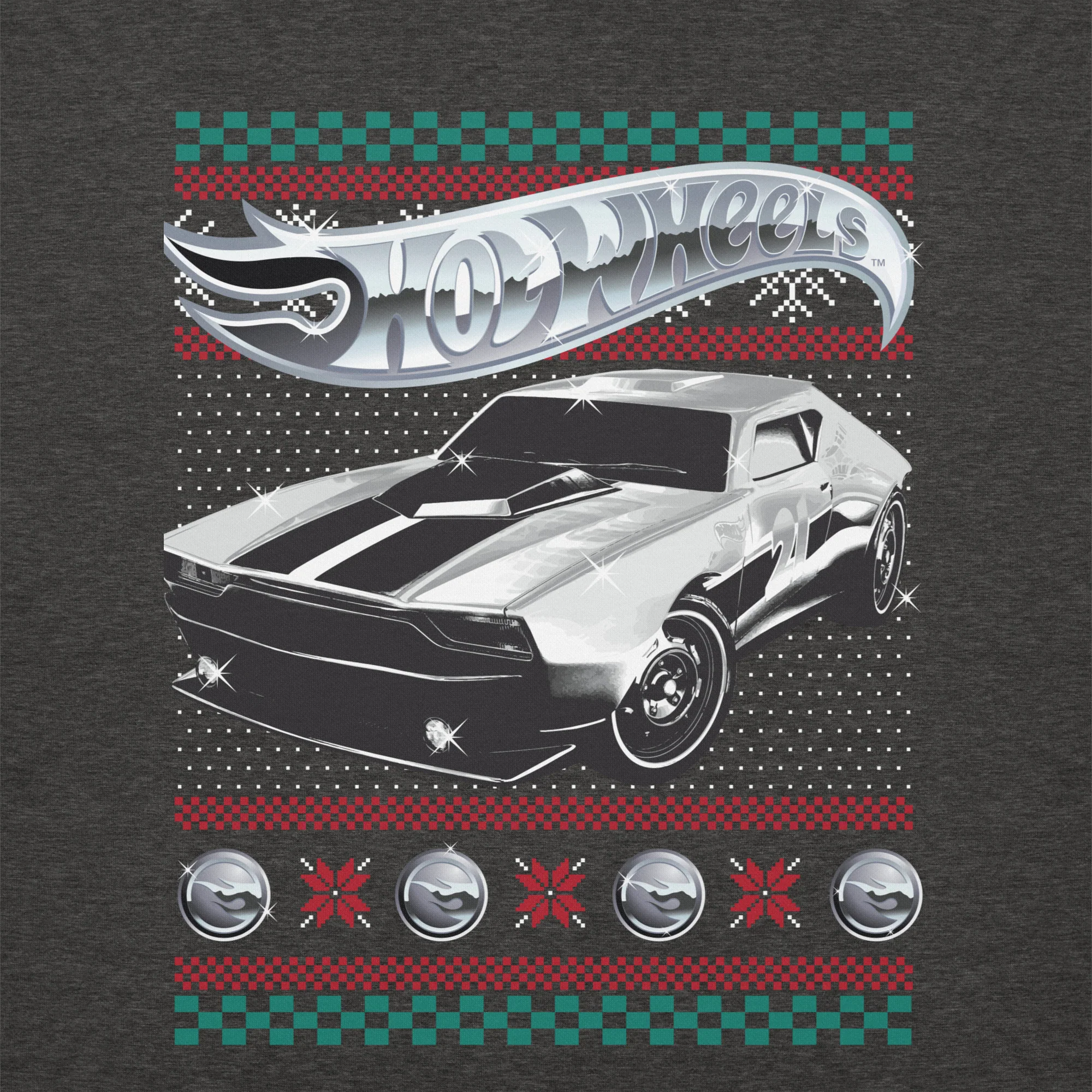 Mattel Creations Hot Wheels Ugly Sweatshirt