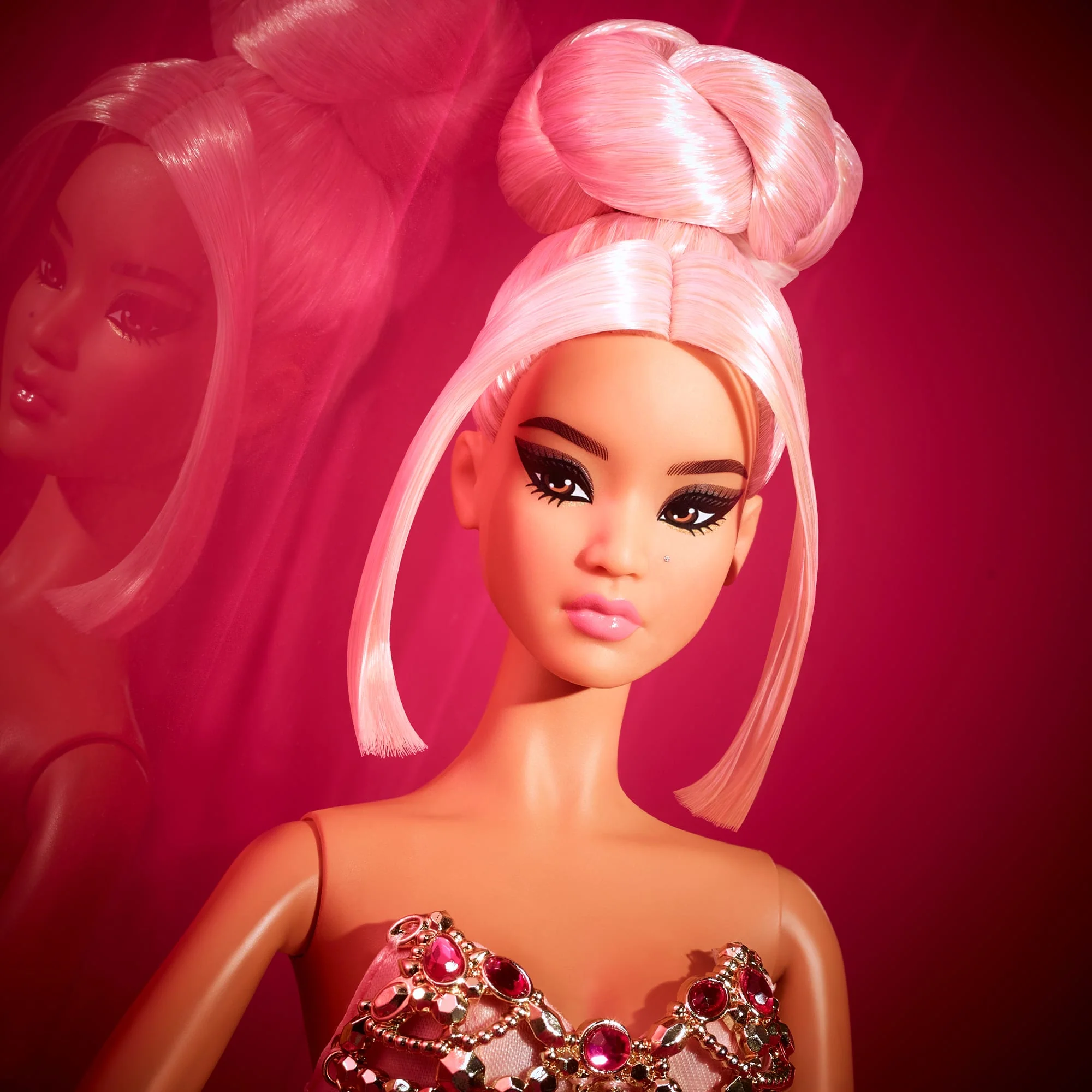Mattel Creations Barbie Pink Collection Doll 5
