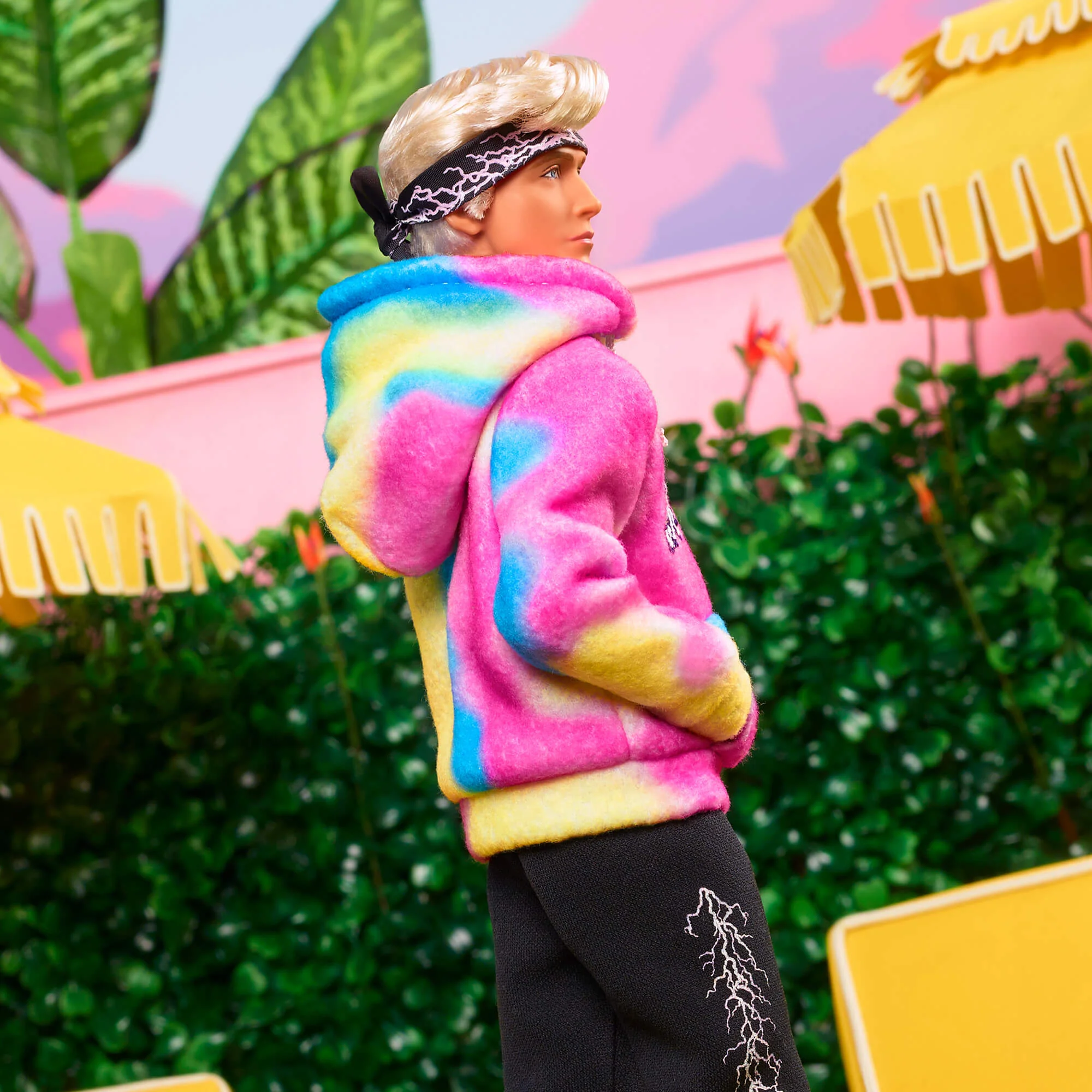 Mattel Creations Ken Doll Wearing “I Am Kenough” Hoodie – Barbie The Movie