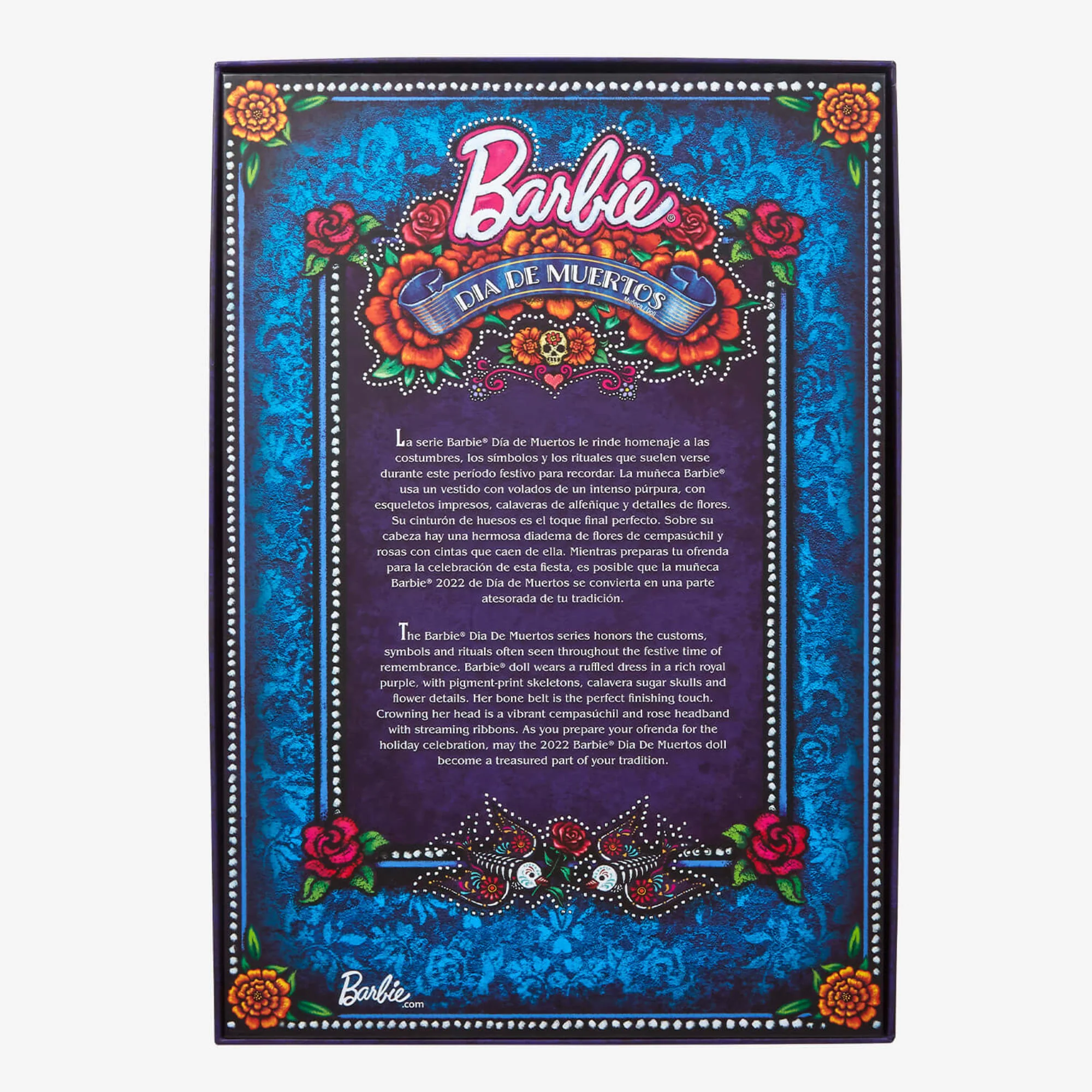 Mattel Creations 2022 Barbie Día De Muertos Doll
