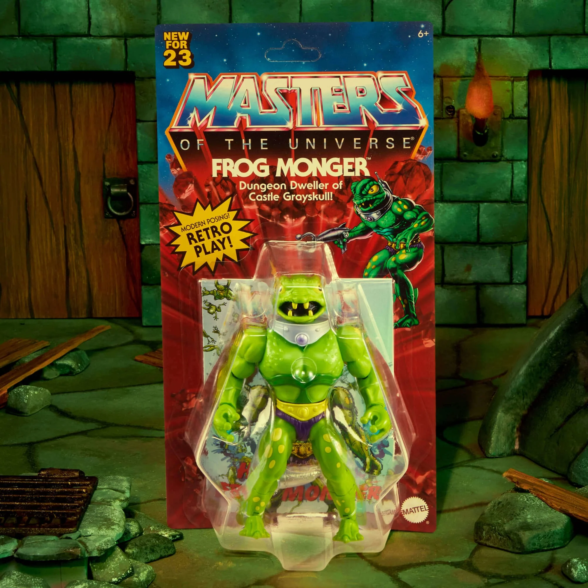 Mattel Creations MOTU Origins Frog Monger Figure