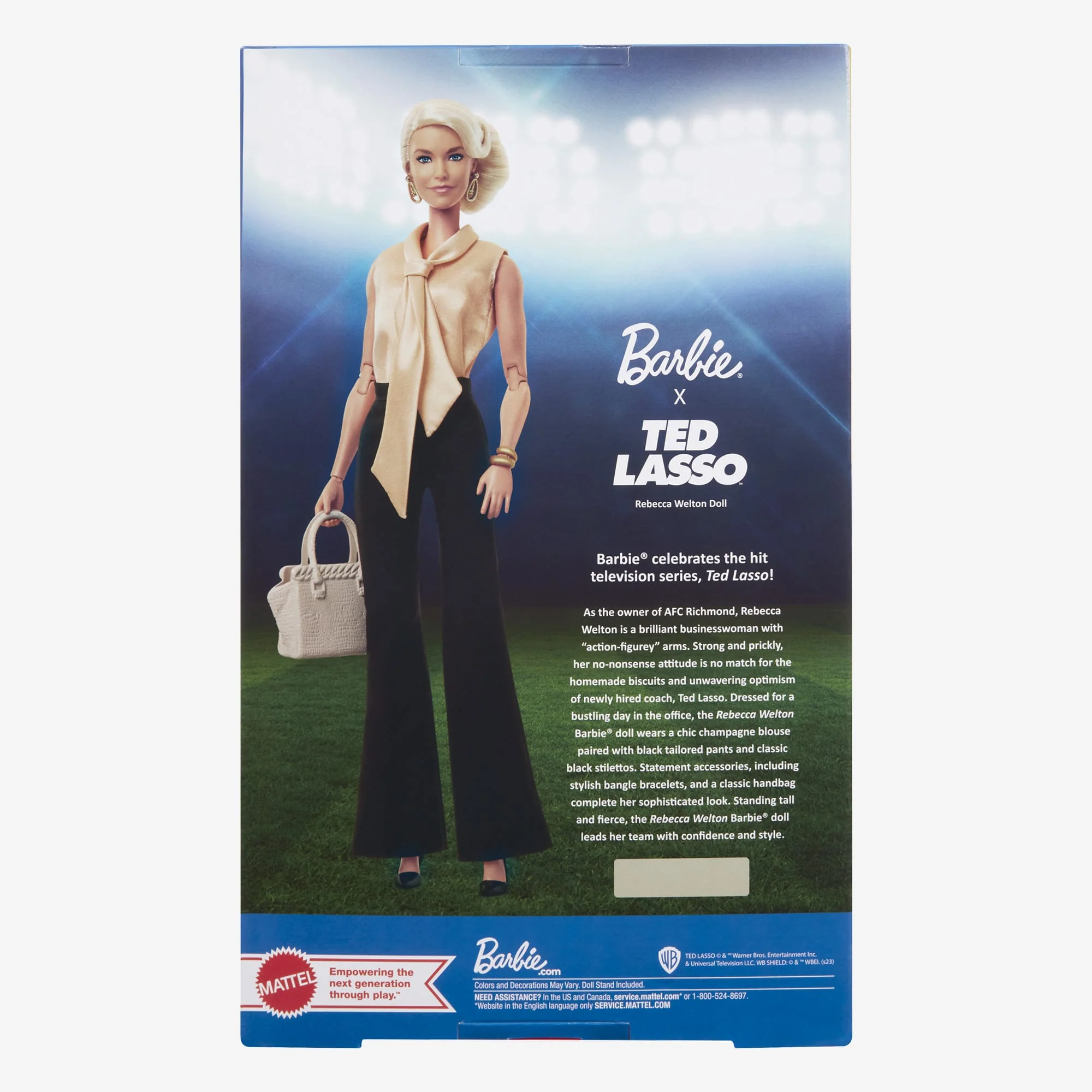 Mattel Creations Barbie Signature Ted Lasso Rebecca Welton Doll