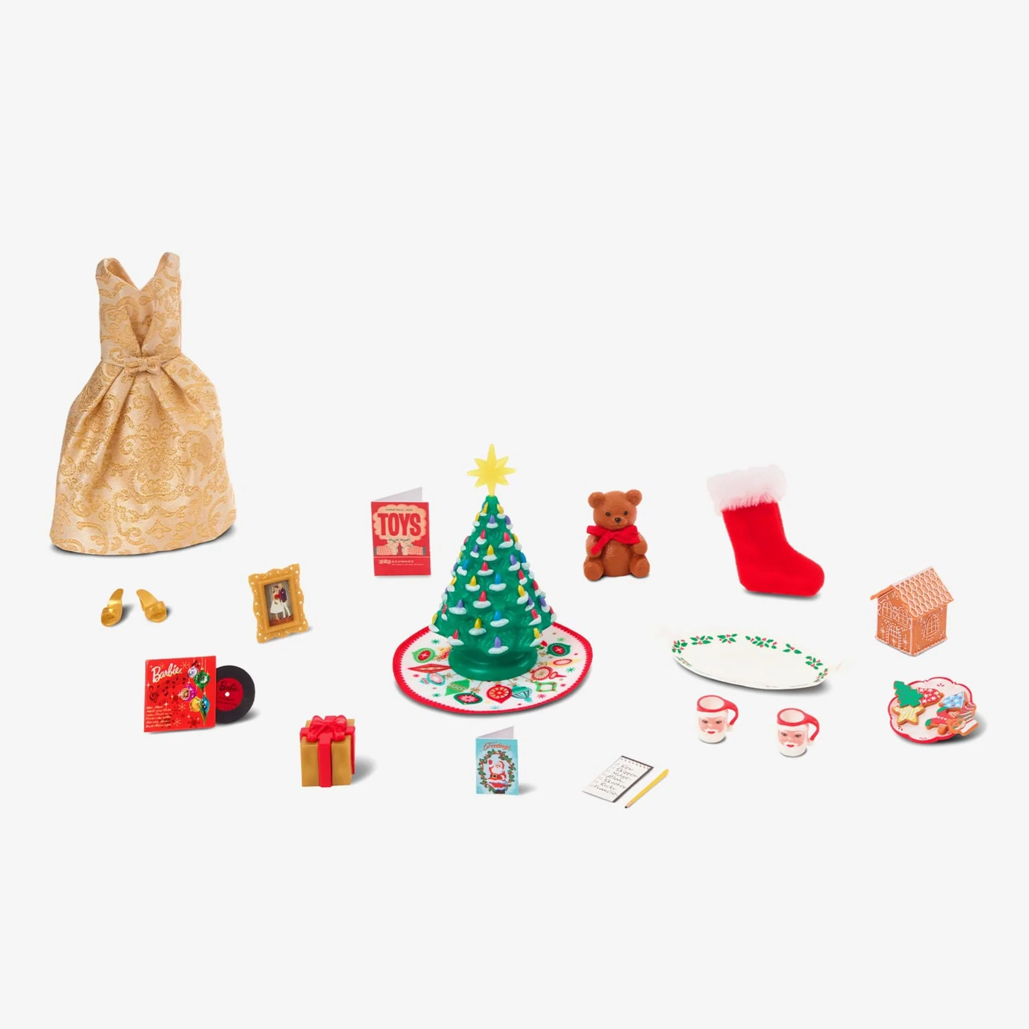 Mattel Creations Barbie 12 Days of Christmas Doll and Accessories