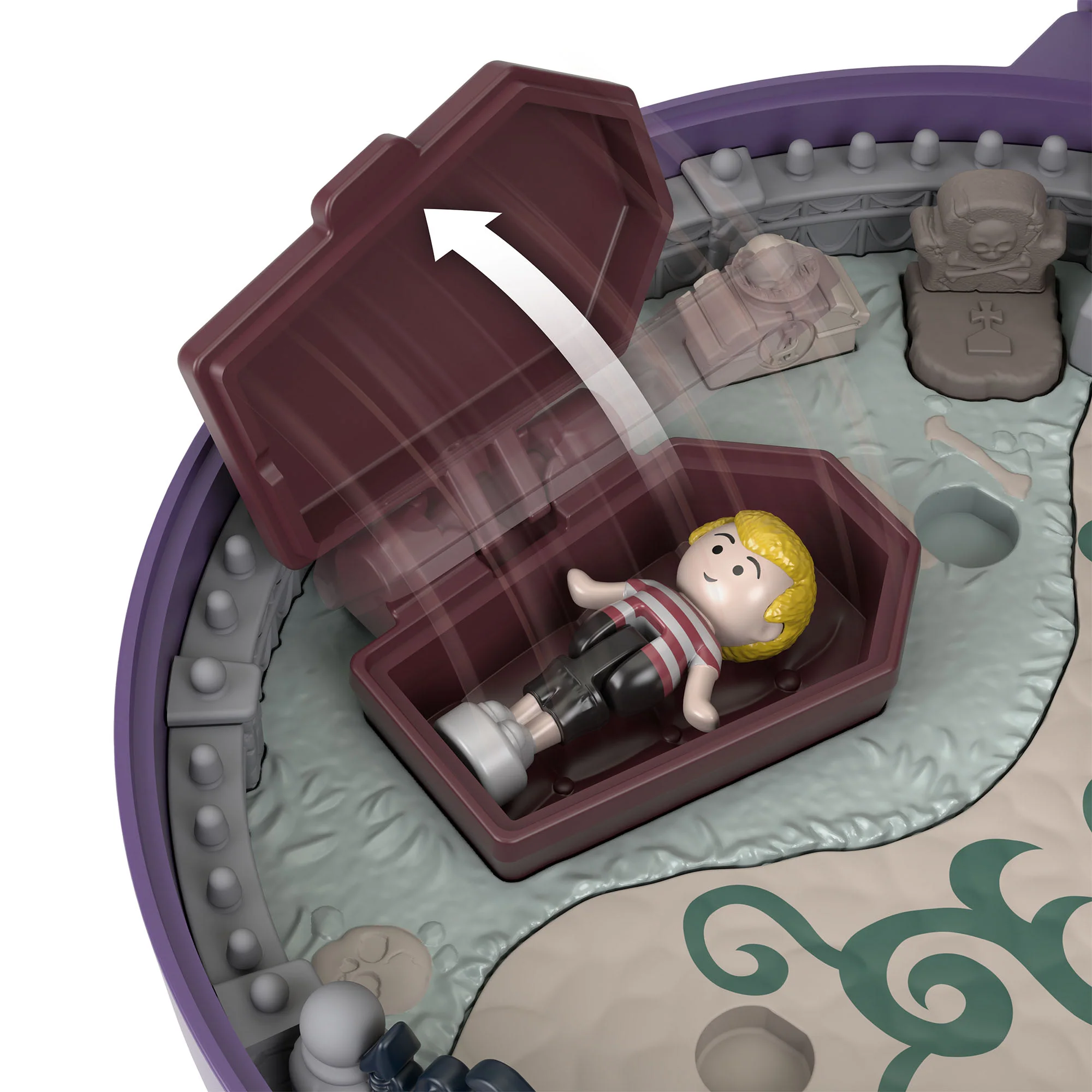 Mattel Creations Polly Pocket Collector The Addams Family Compact
