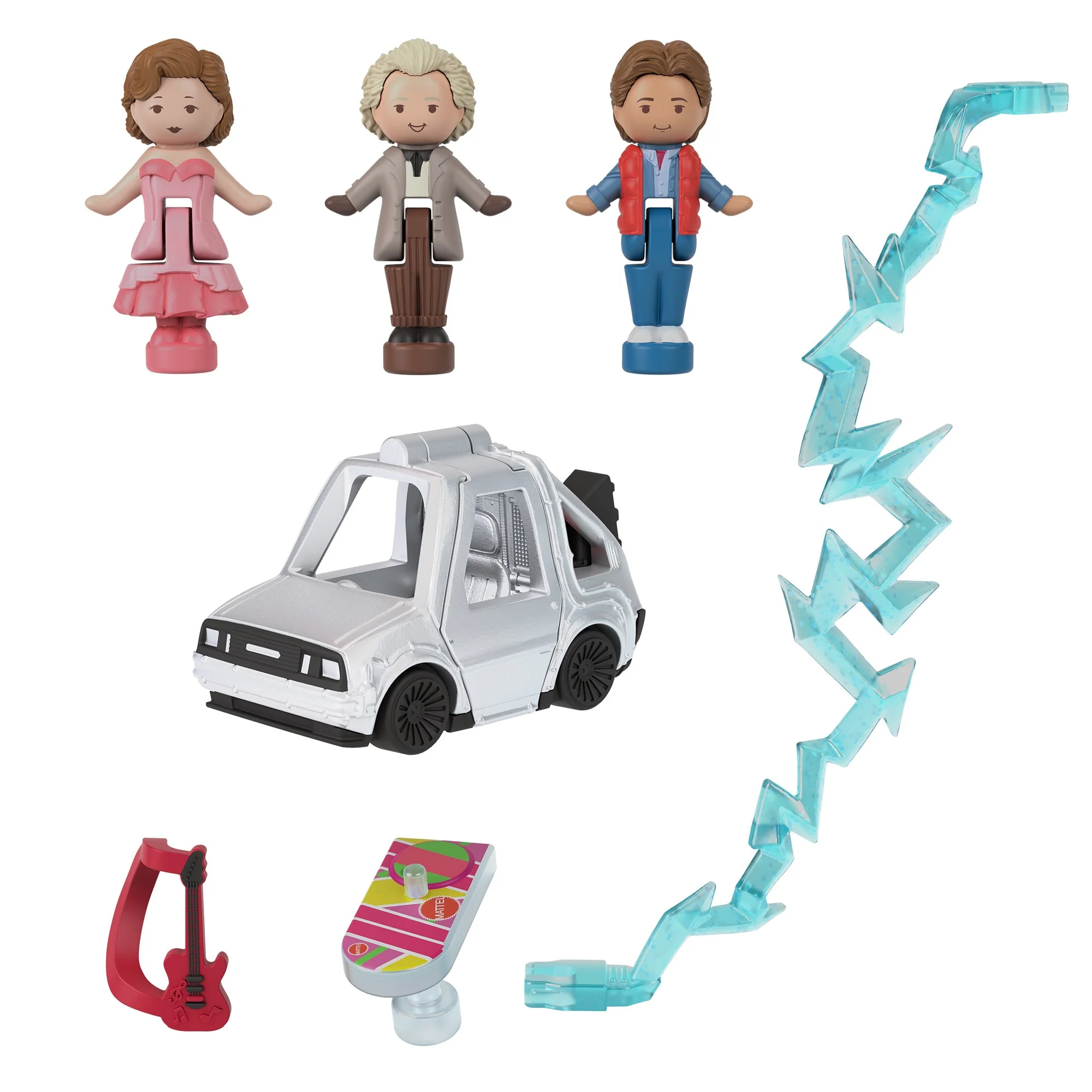 Mattel Creations Polly Pocket Back to the Future Compact