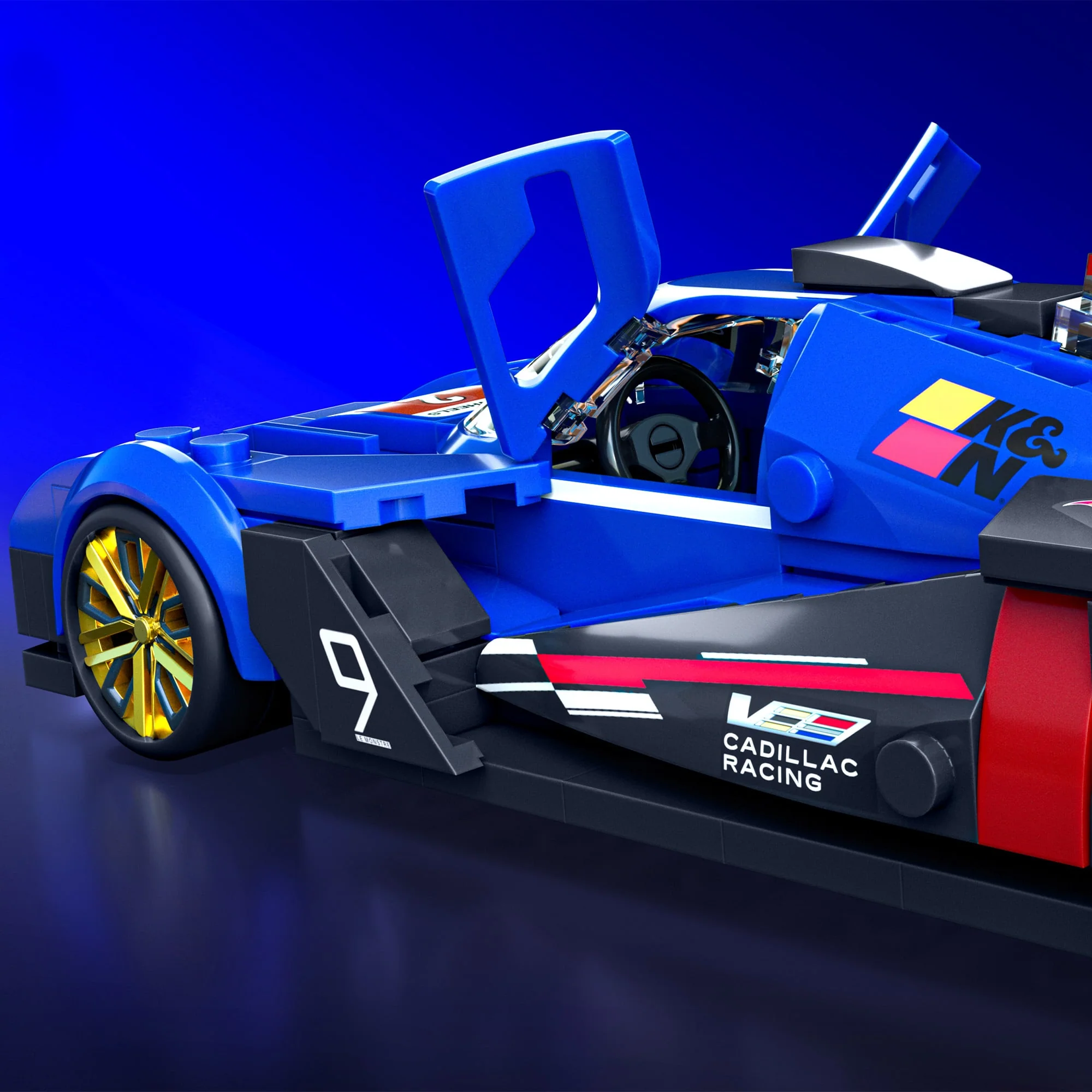 Mattel Creations Mattel Brick Shop Hot Wheels Cadillac Project GTP Hypercar Building Set