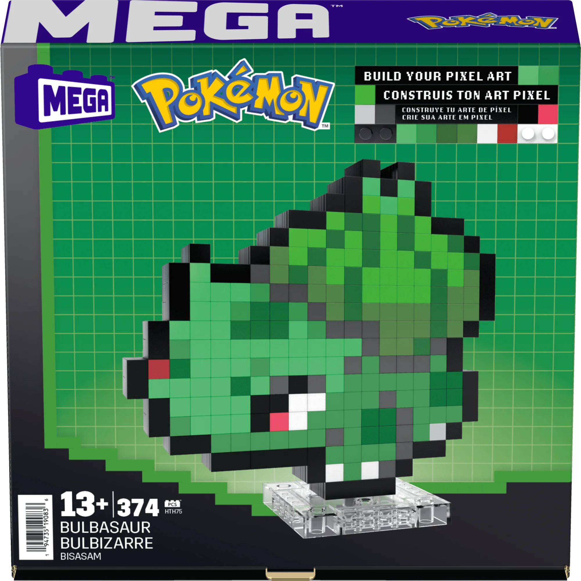 Mattel Creations Pokémon Bulbasaur Building Set by MEGA