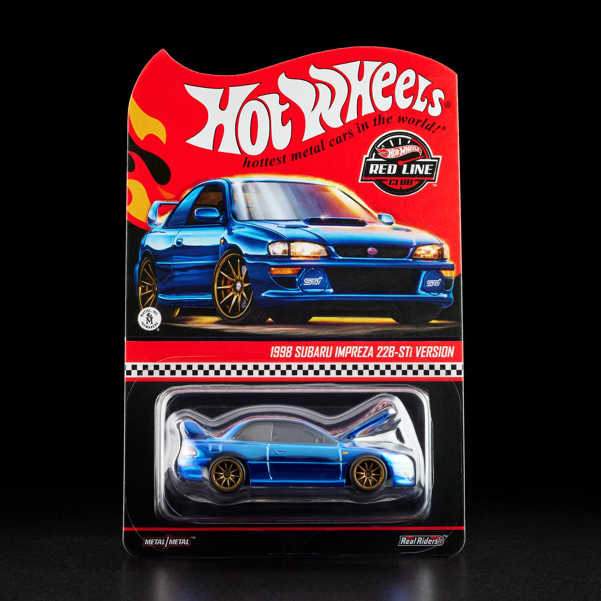 Mattel Creations RLC Exclusive 1998 Subaru 22B-STi
