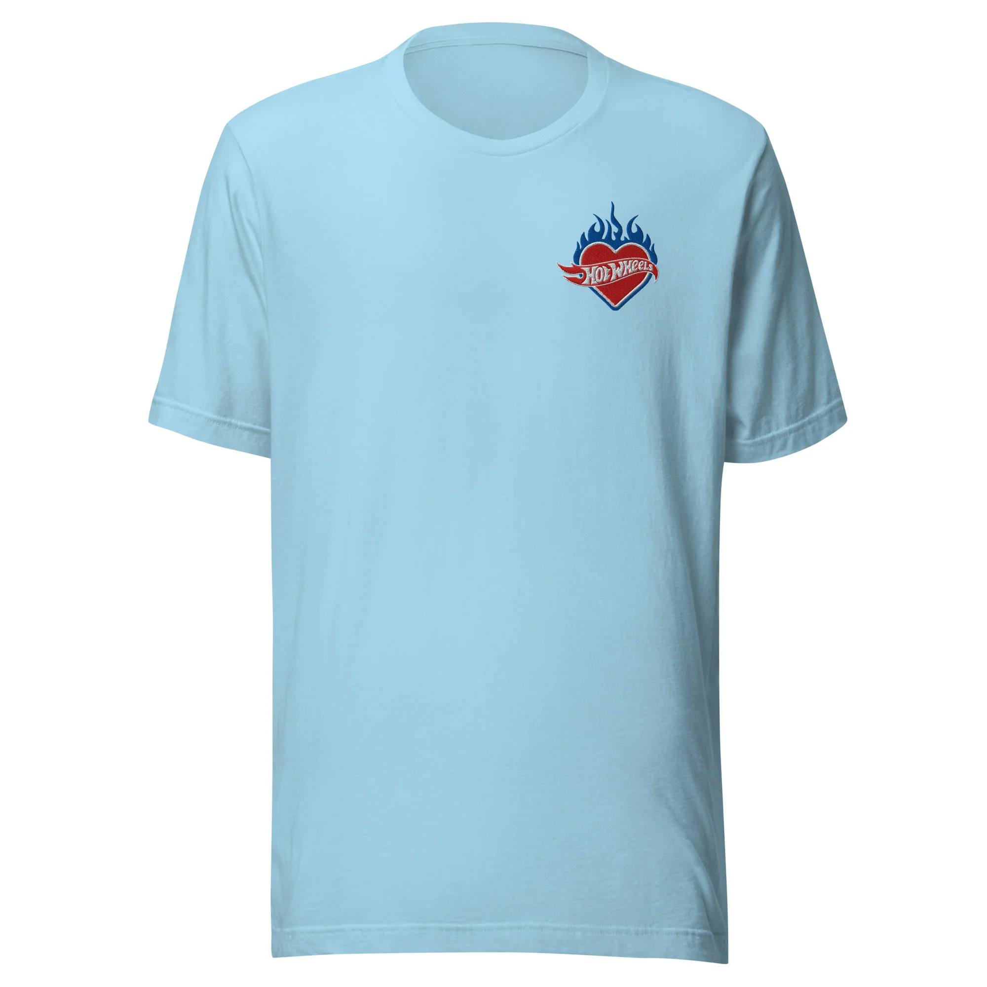 Mattel Creations Hot Wheels Embroidered Heart T-Shirt