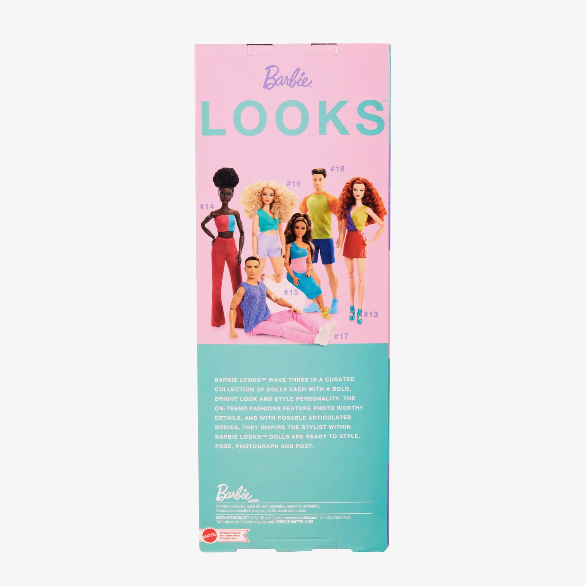 Mattel Creations Barbie Looks Ken Doll (Original, Short Black Hair)