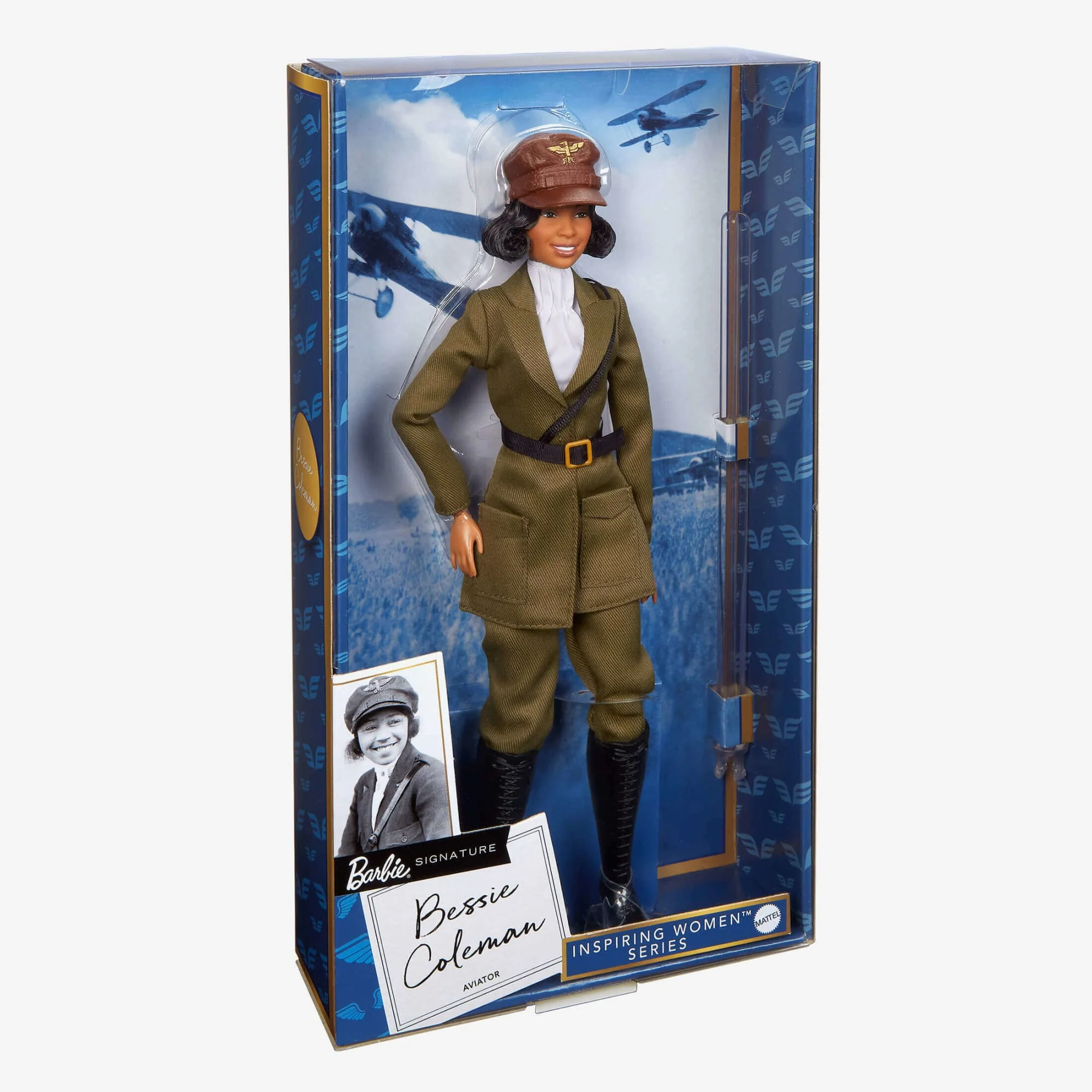 Mattel Creations Barbie Inspiring Women Bessie Coleman Doll