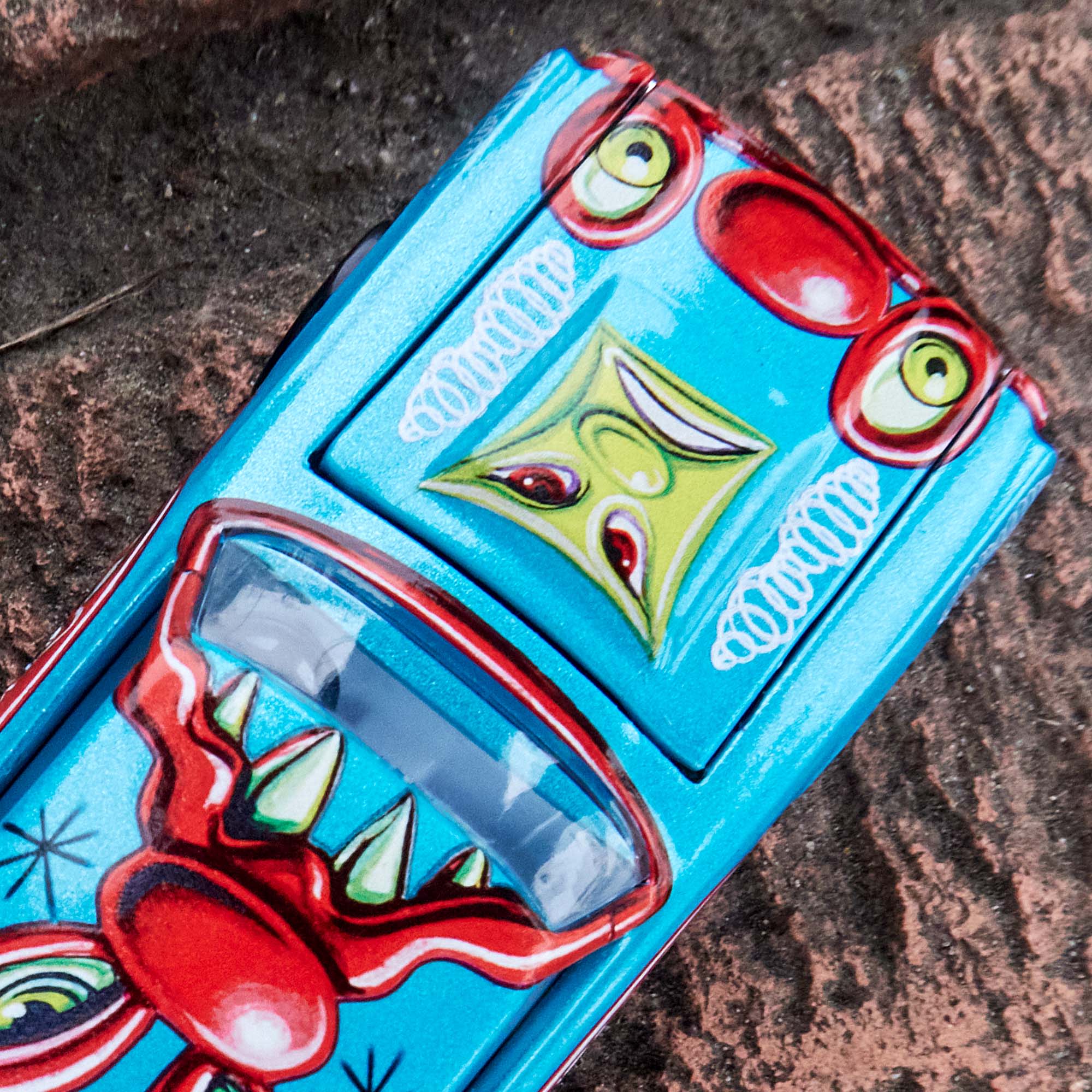 Mattel Creations Hot Wheels x Kenny Scharf Signed Custom T-Bird