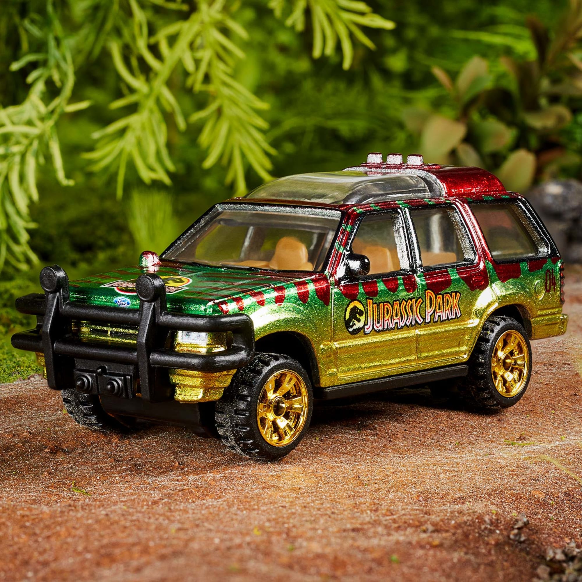 Mattel Creations Matchbox 1993 Ford Explorer Jurassic Park