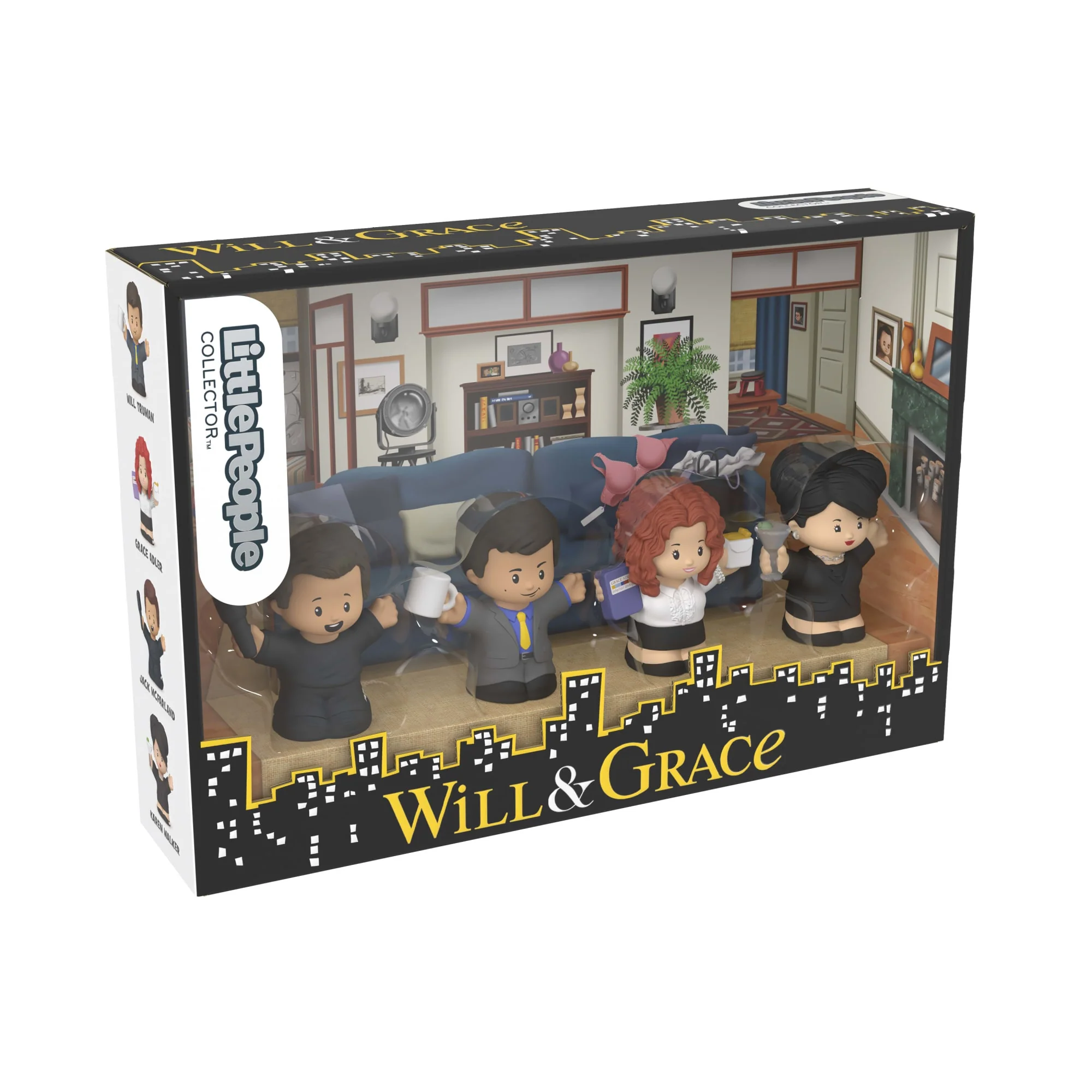 Mattel Creations Little People Collector Will and Grace TV Series Special Edition Set