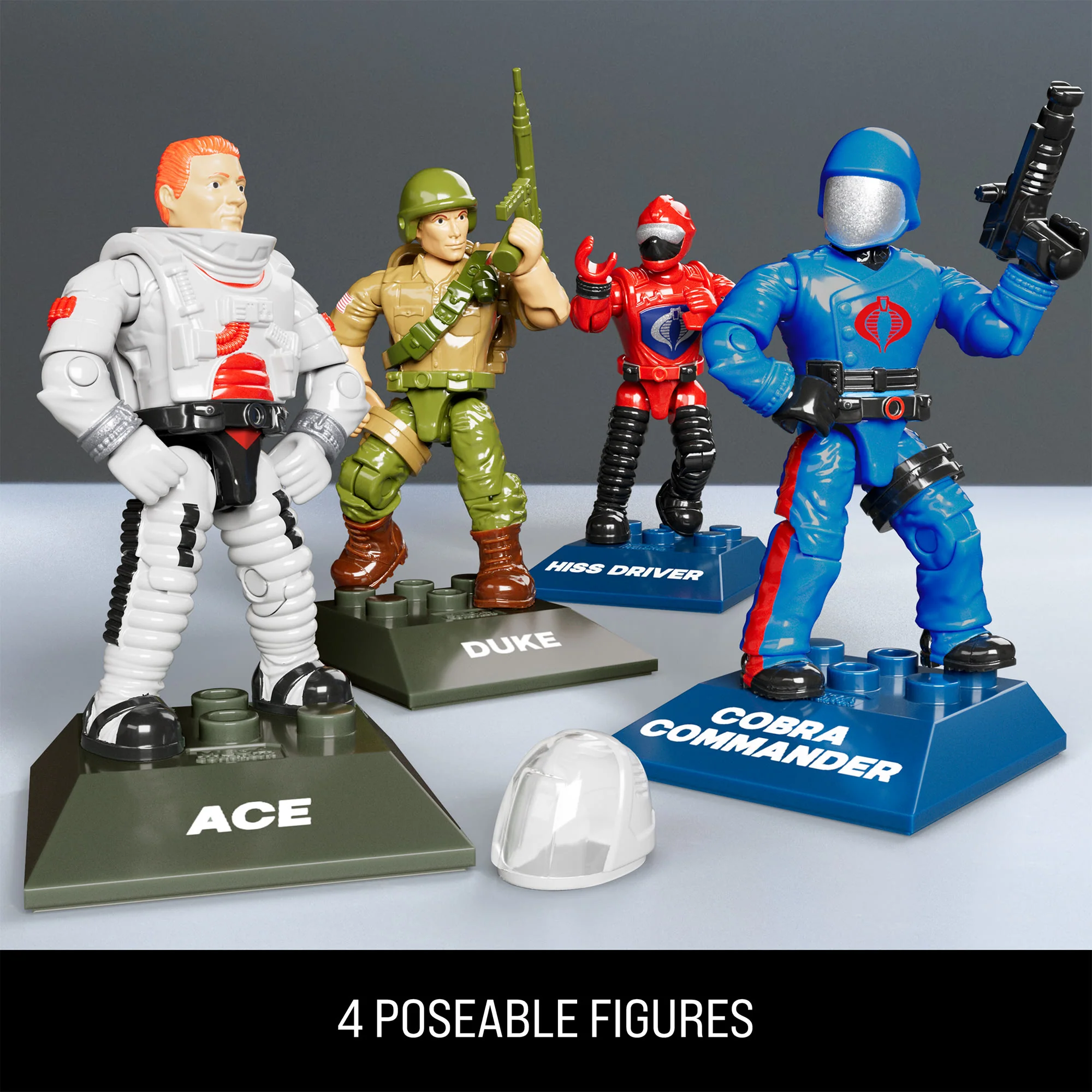 Mattel Creations MEGA G.I. JOE Skystriker vs. COBRA H.I.S.S. Building Set