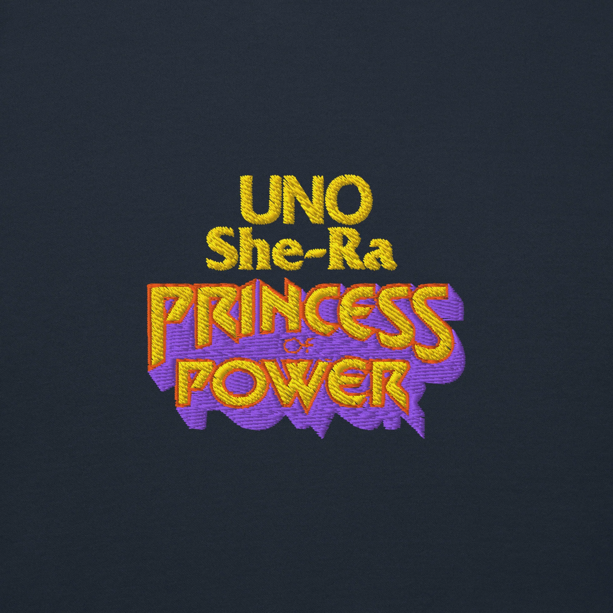Mattel Creations UNO Masters of the Universe She-Ra Princess Power Black Hoodie