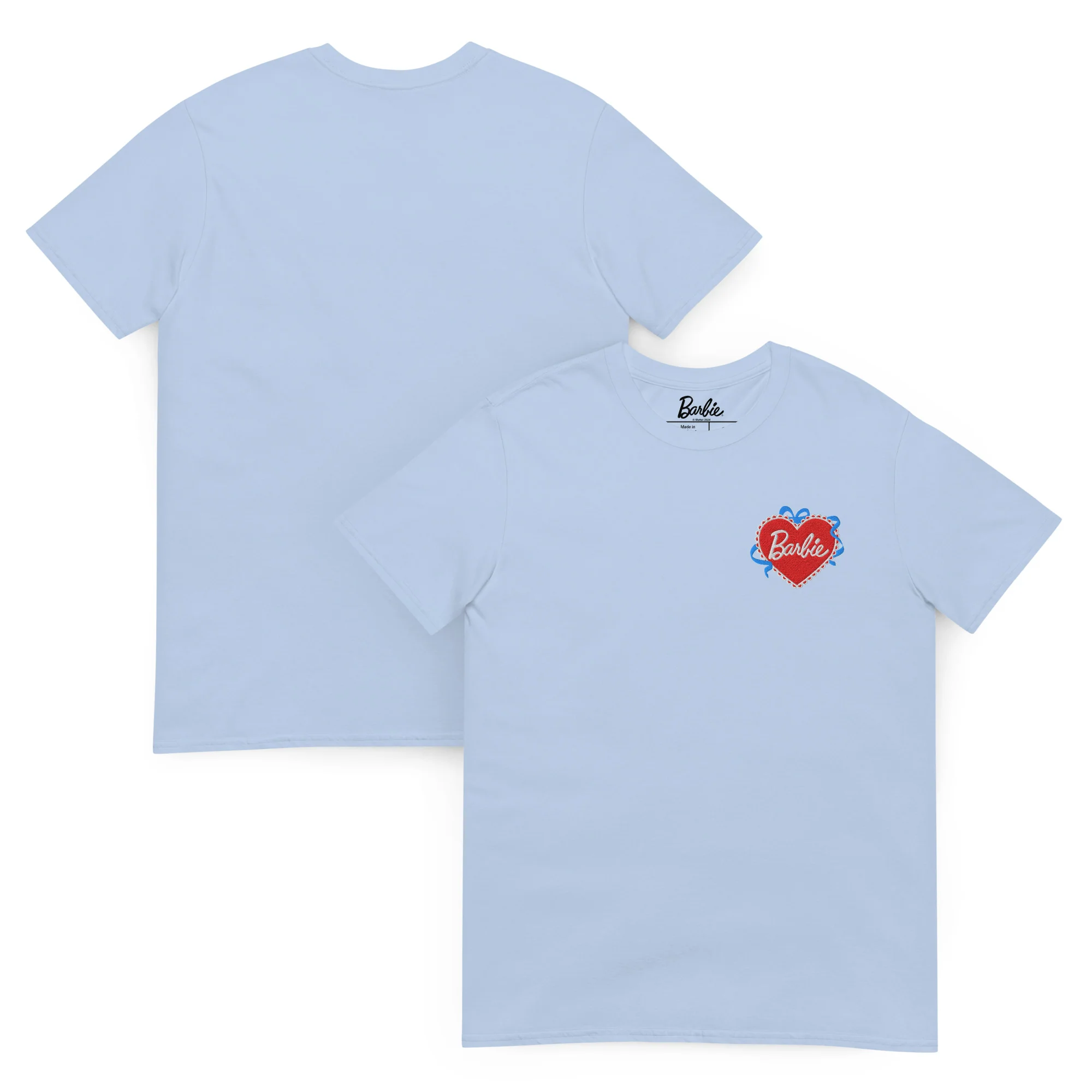 Mattel Creations Barbie Embroidered Heart T-Shirt