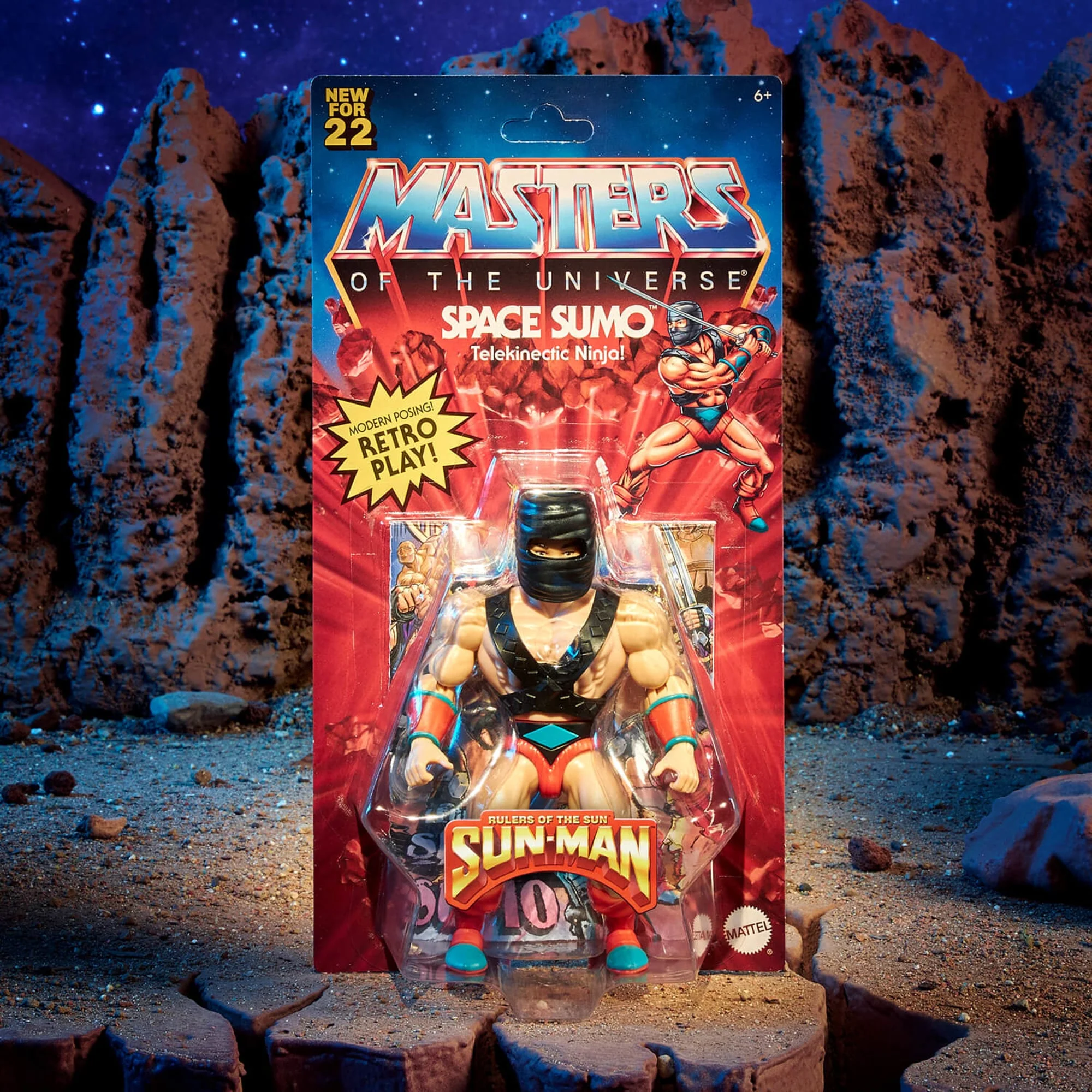 Mattel Creations Masters of the Universe Origins Space Sumo Action Figure