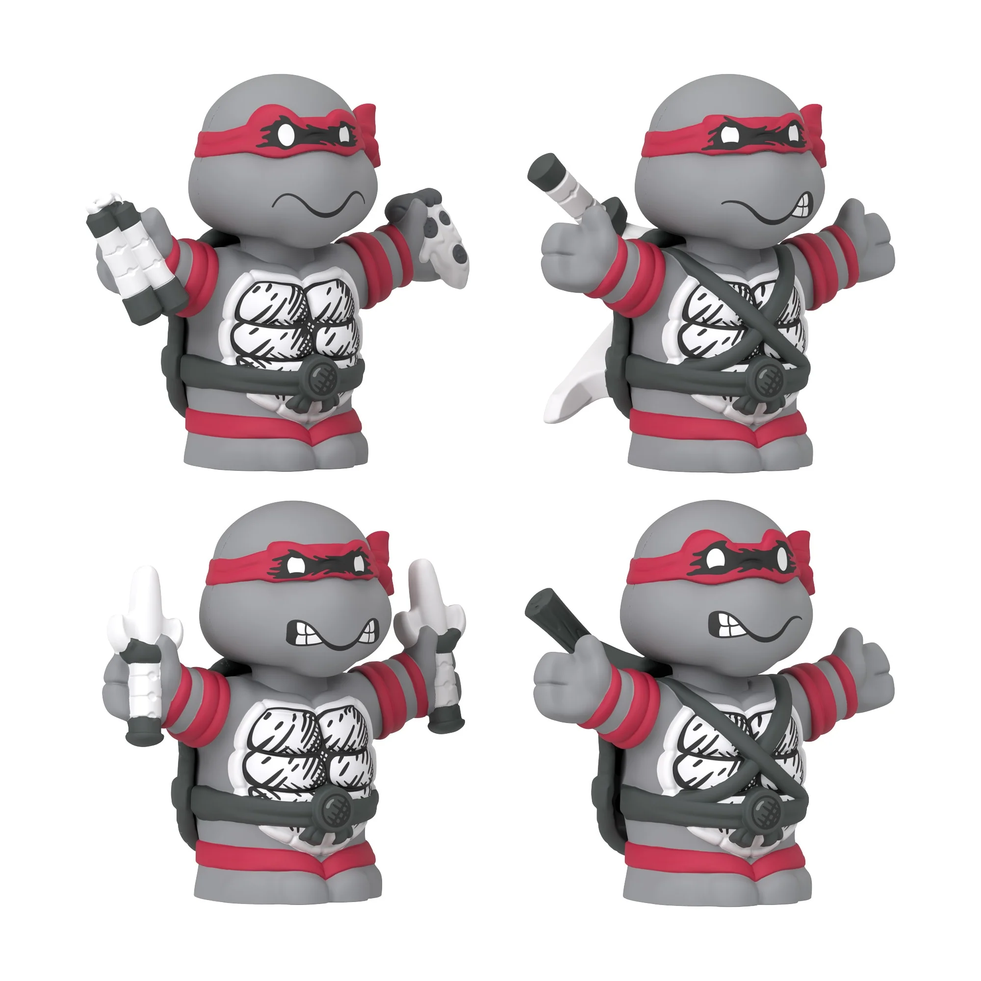 Mattel Creations Little People Collector Teenage Mutant Ninja Turtles: Origins Special Edition Figure Set