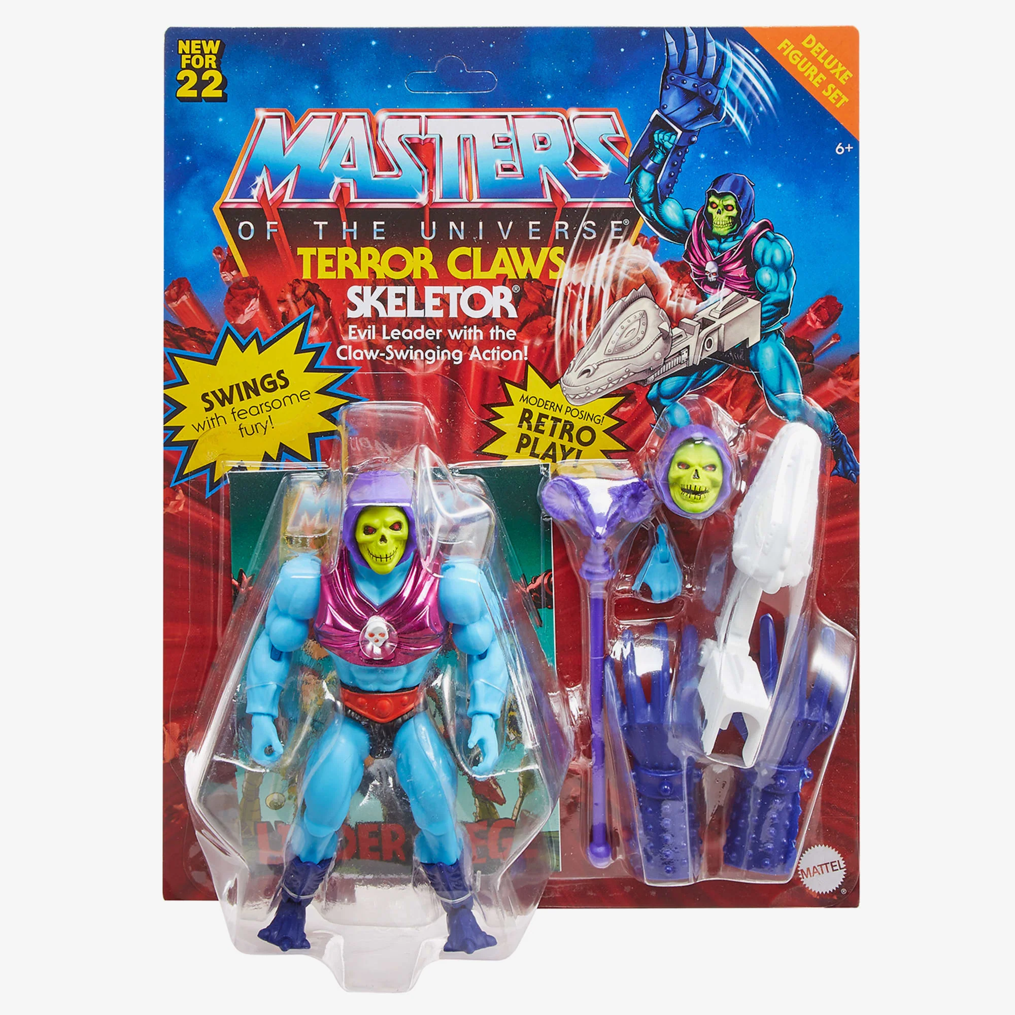 Mattel Creations Masters of the Universe Origins Terror Claws Skeletor Collector Action Figure