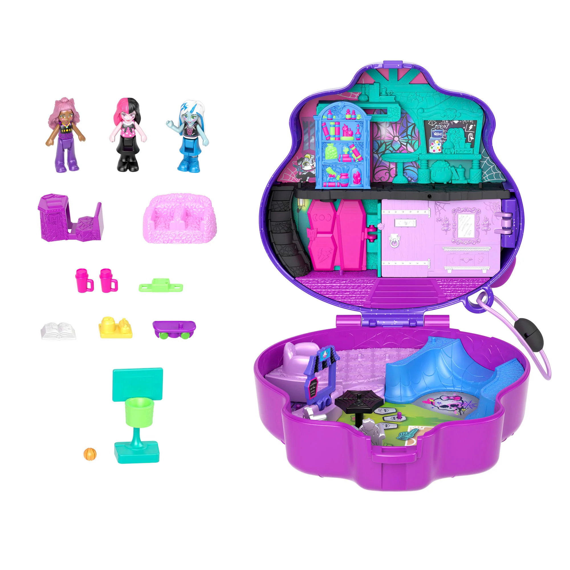 Mattel Creations Polly Pocket Monster High Compact