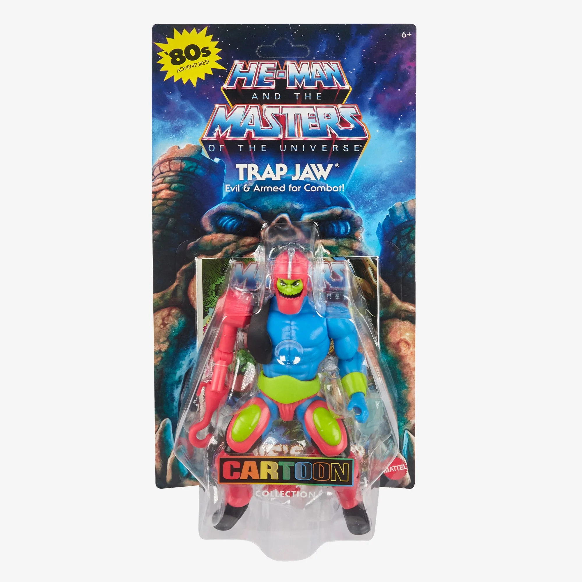 Mattel Creations Masters of the Universe Origins Trap Jaw Action Figure
