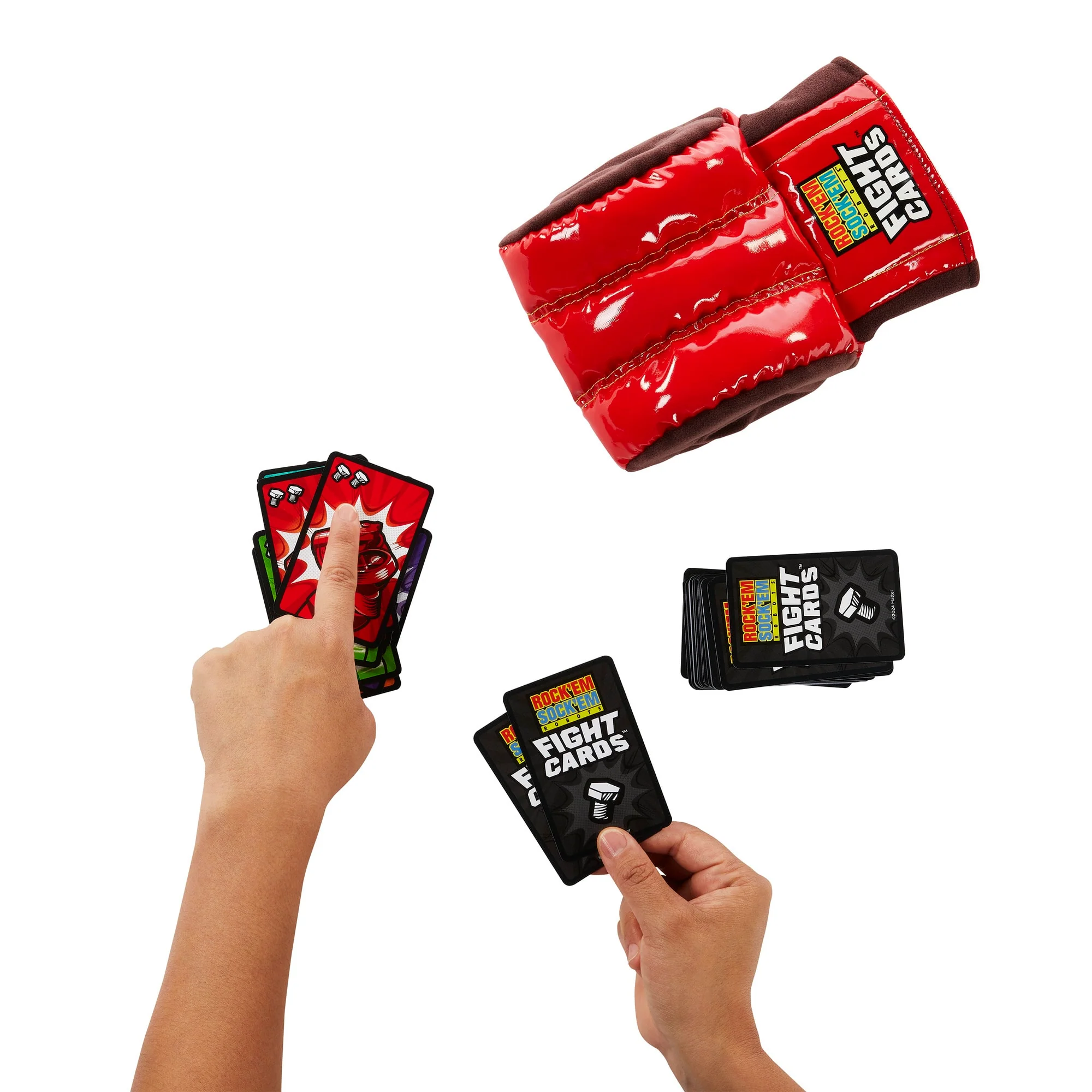 Mattel Creations Rock 'Em Sock 'Em Robots Fight Cards