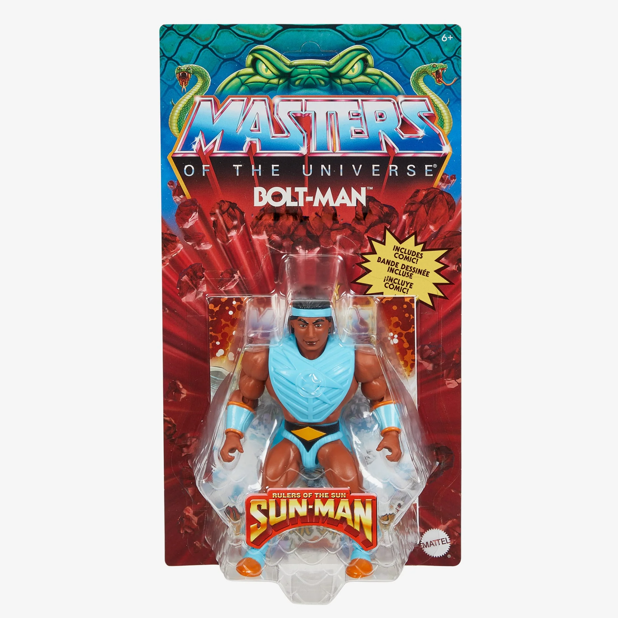Mattel Creations Masters of the Universe Origins Bolt-Man Action Figure