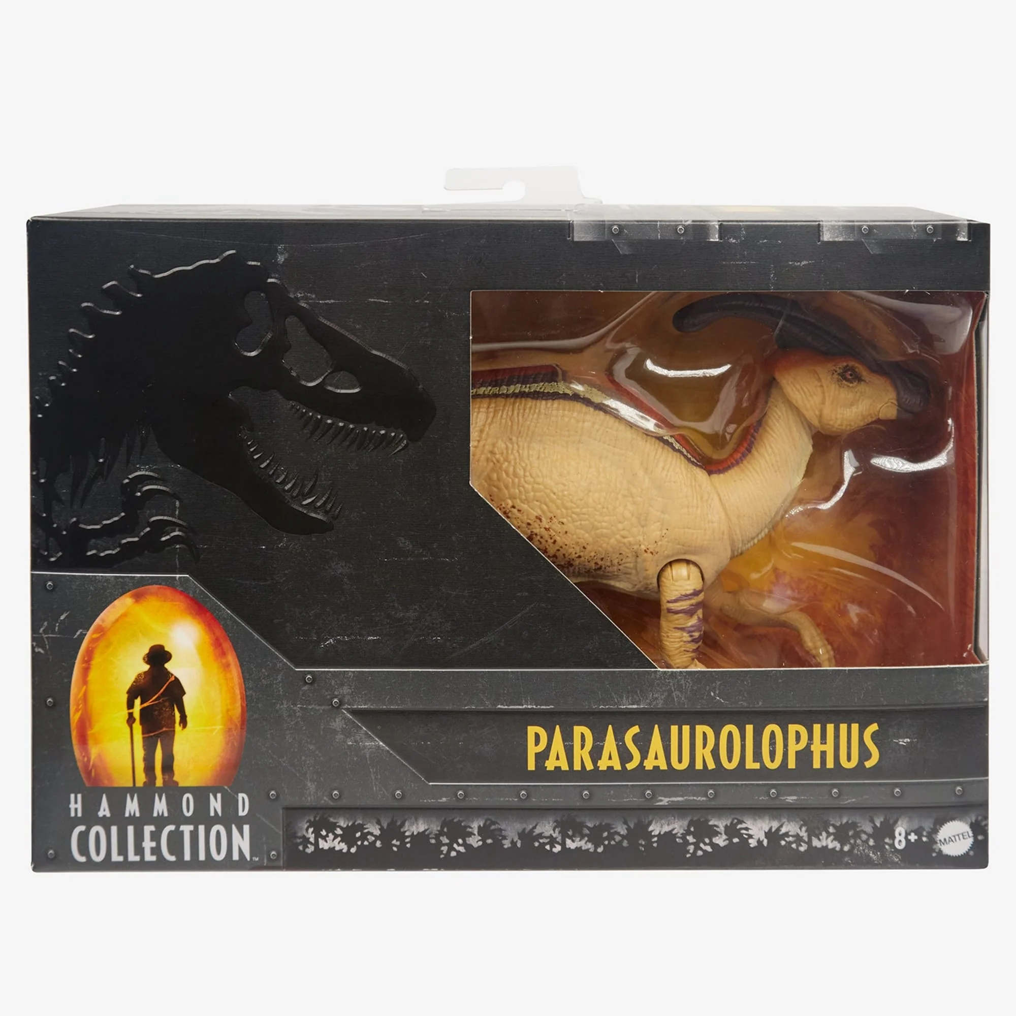Mattel Creations Jurassic World Hammond Collection Parasaurolophus Figure