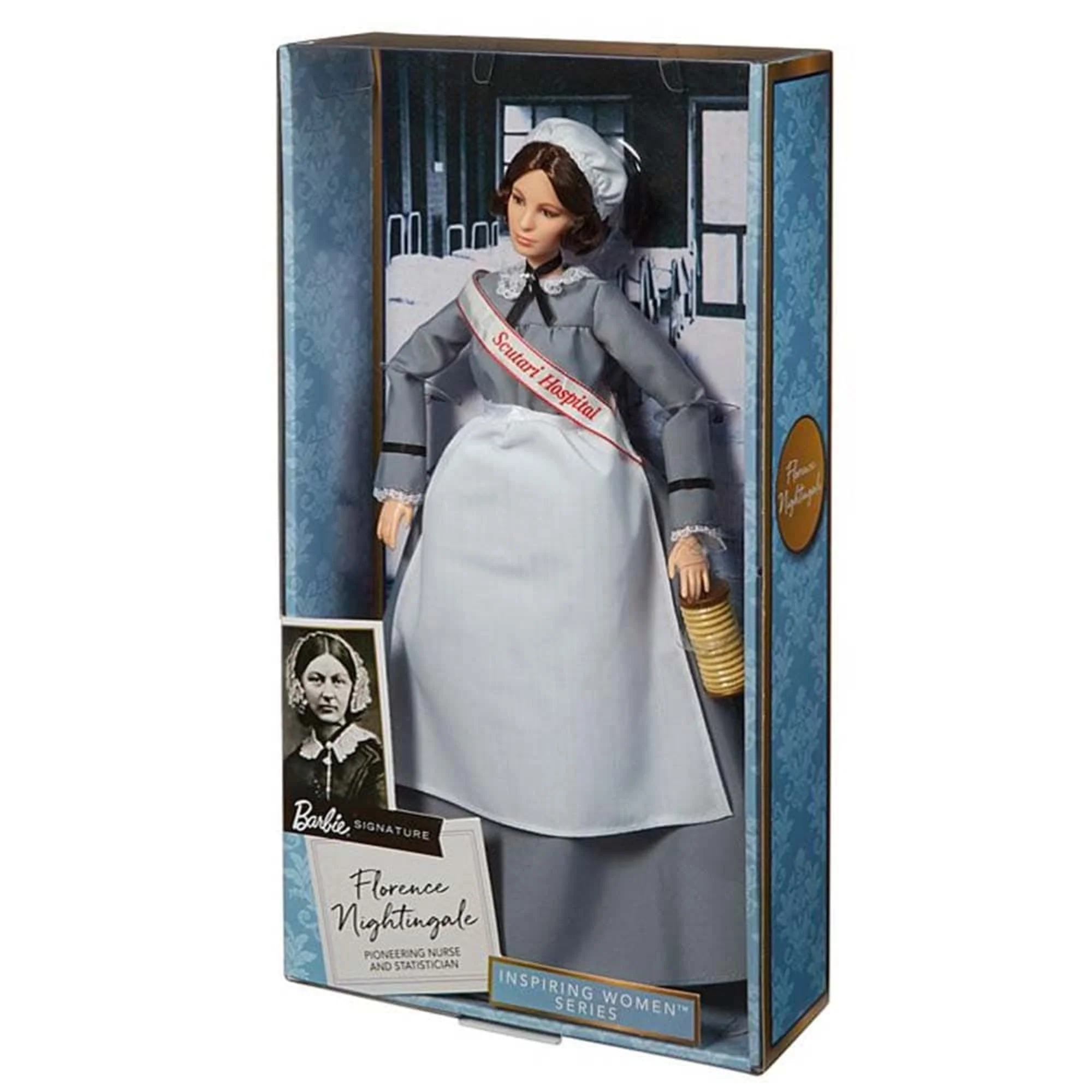 Mattel Creations Florence Nightingale Barbie Inspiring Women Doll